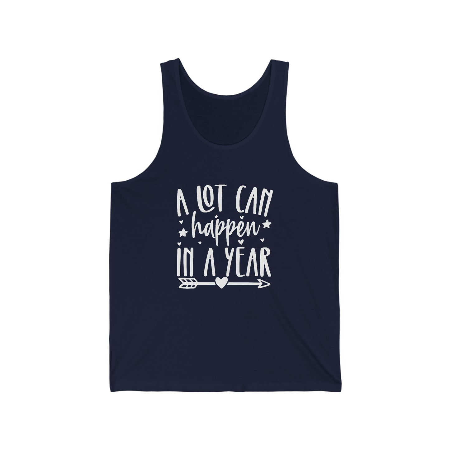 A Lot Can Happen Unisex Jersey Tank