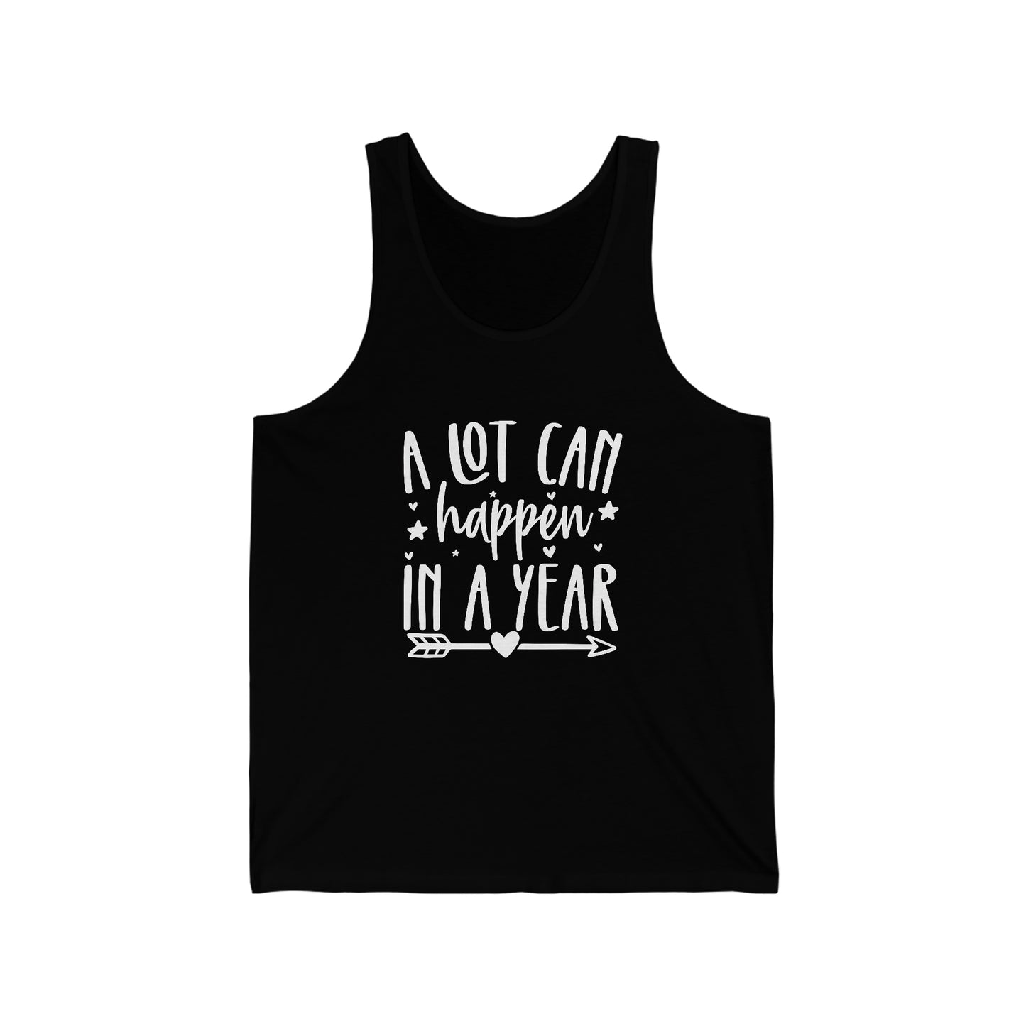 A Lot Can Happen Unisex Jersey Tank