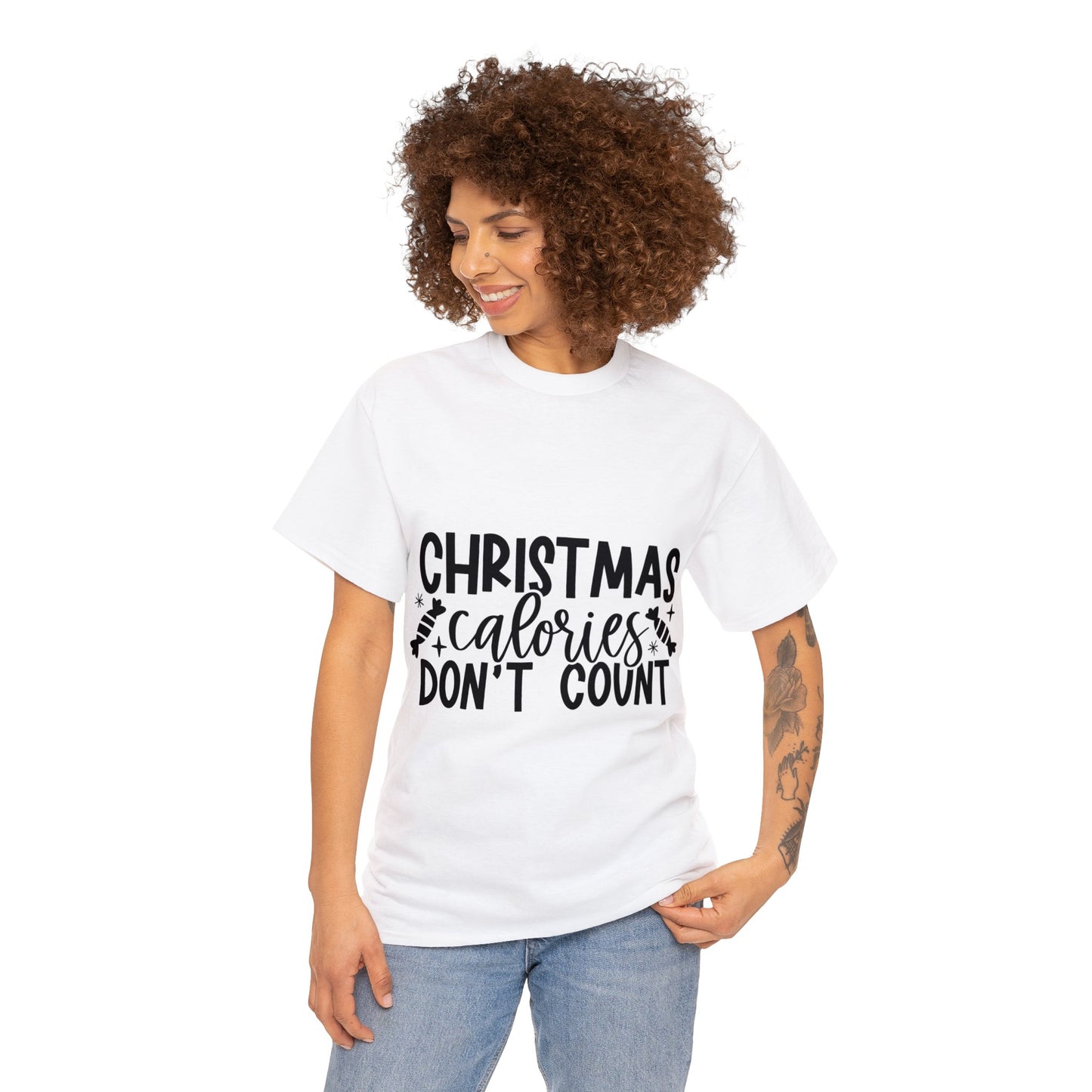 Calories Dont Count Unisex Heavy Cotton Tee