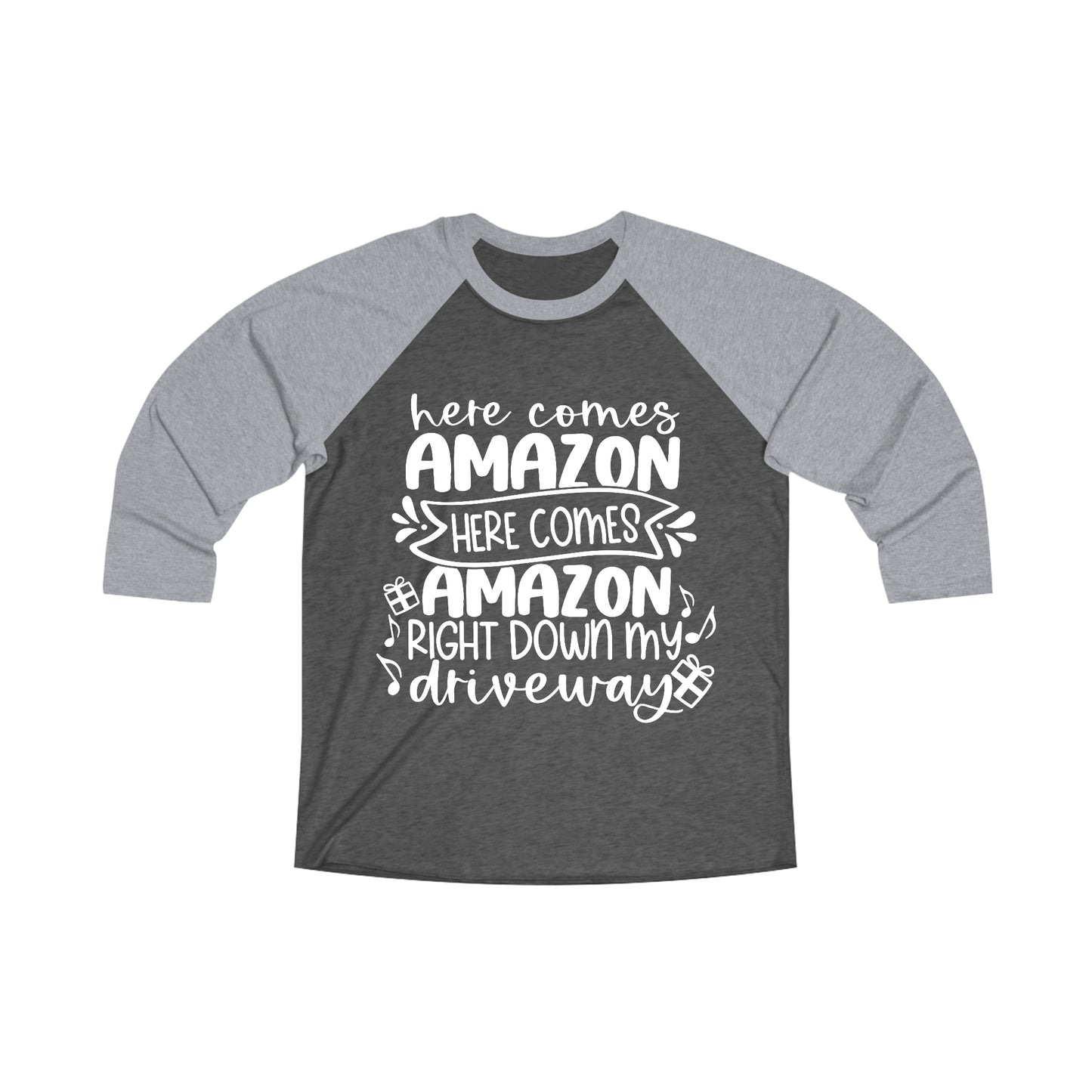 Amazon Driveway Unisex Tri-Blend 3\4 Raglan Tee