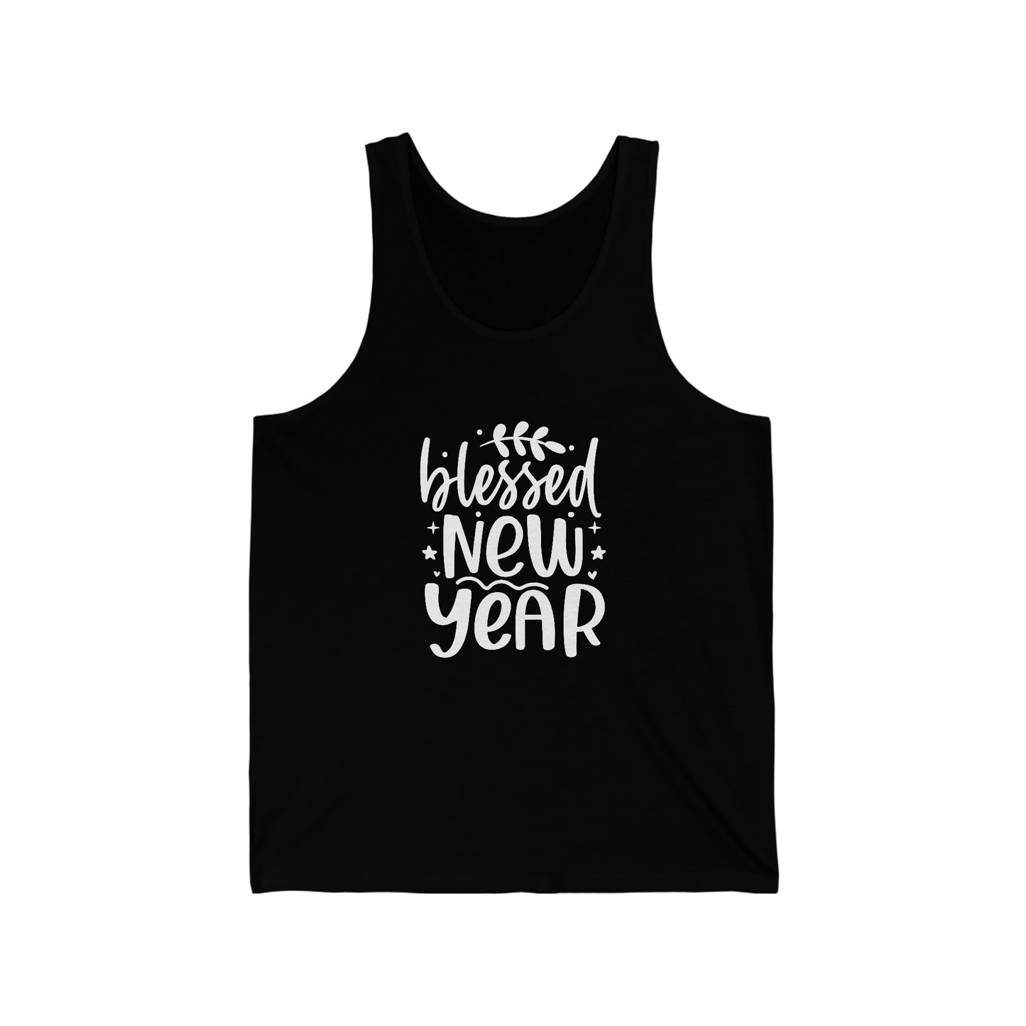 Blessed New Year Unisex Jersey Tank