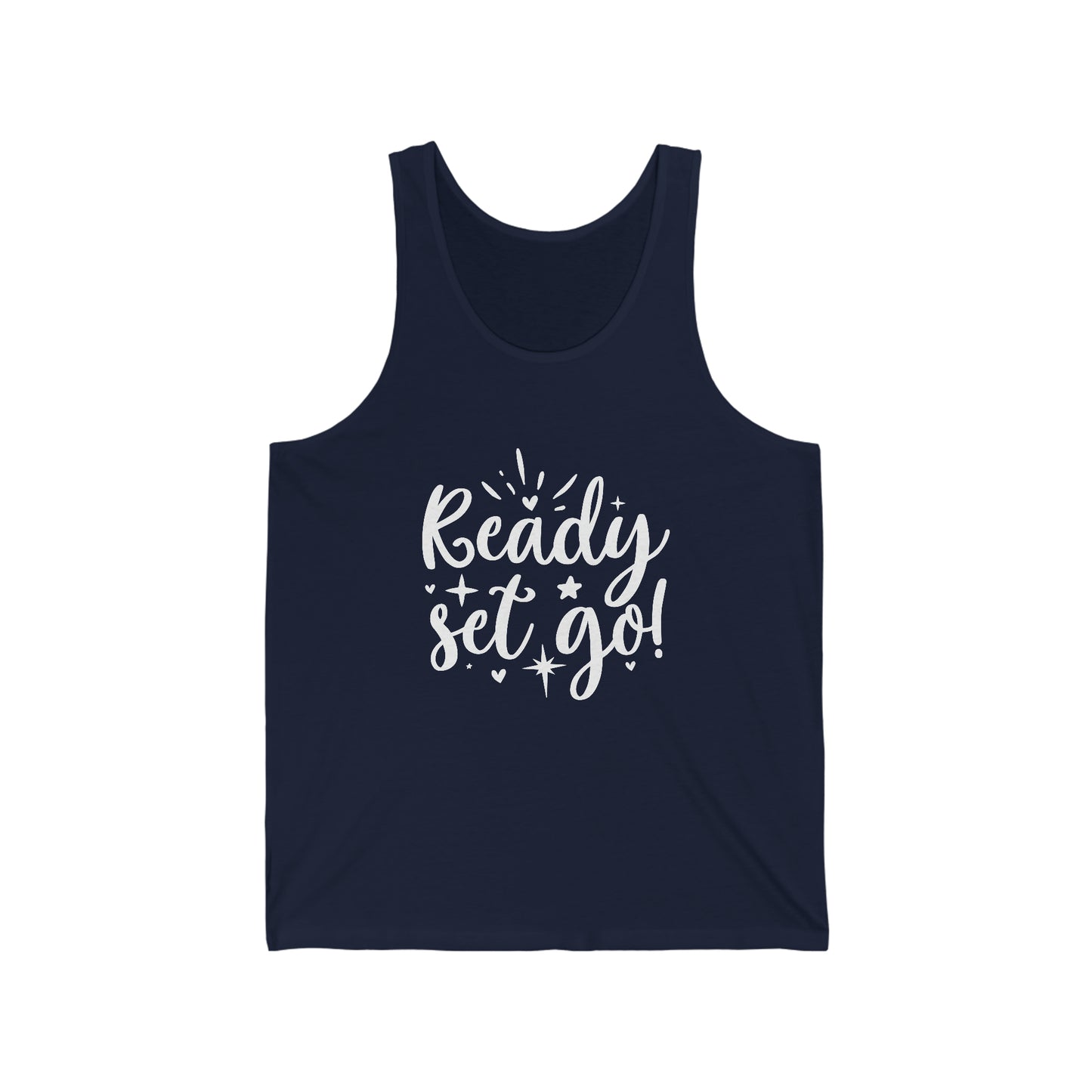 Ready Set Go Unisex Jersey Tank