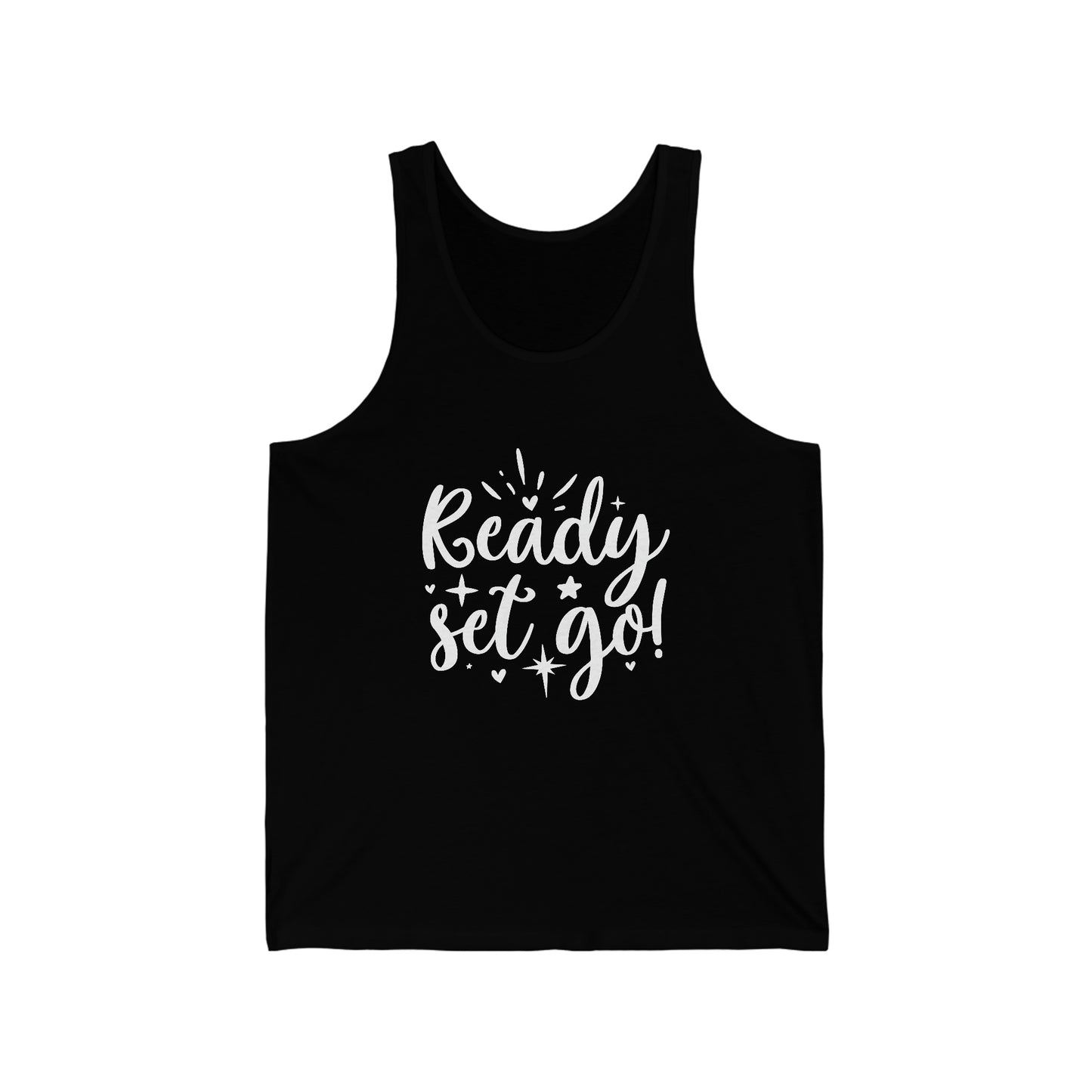 Ready Set Go Unisex Jersey Tank