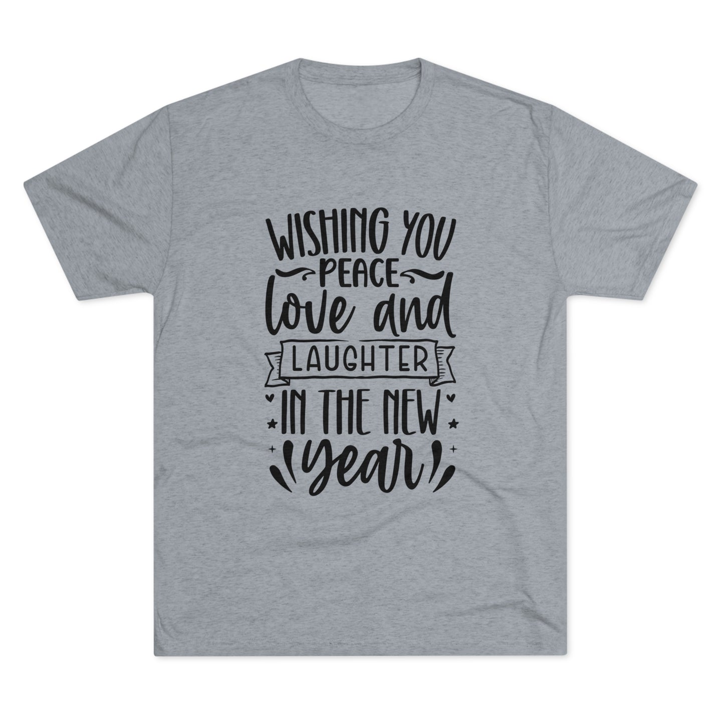 Love & Laughter Unisex Tri-Blend Crew Tee