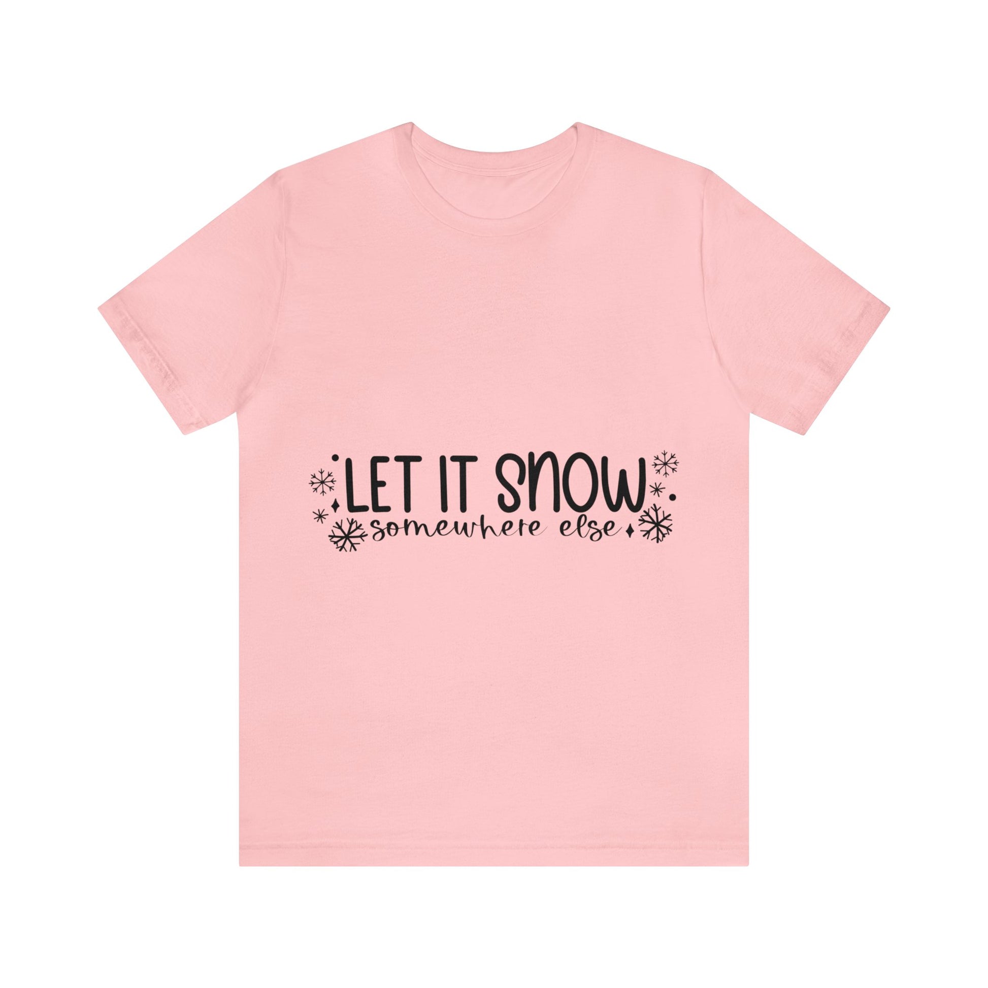 Let it Snow Unisex Jersey Short Sleeve Tee image