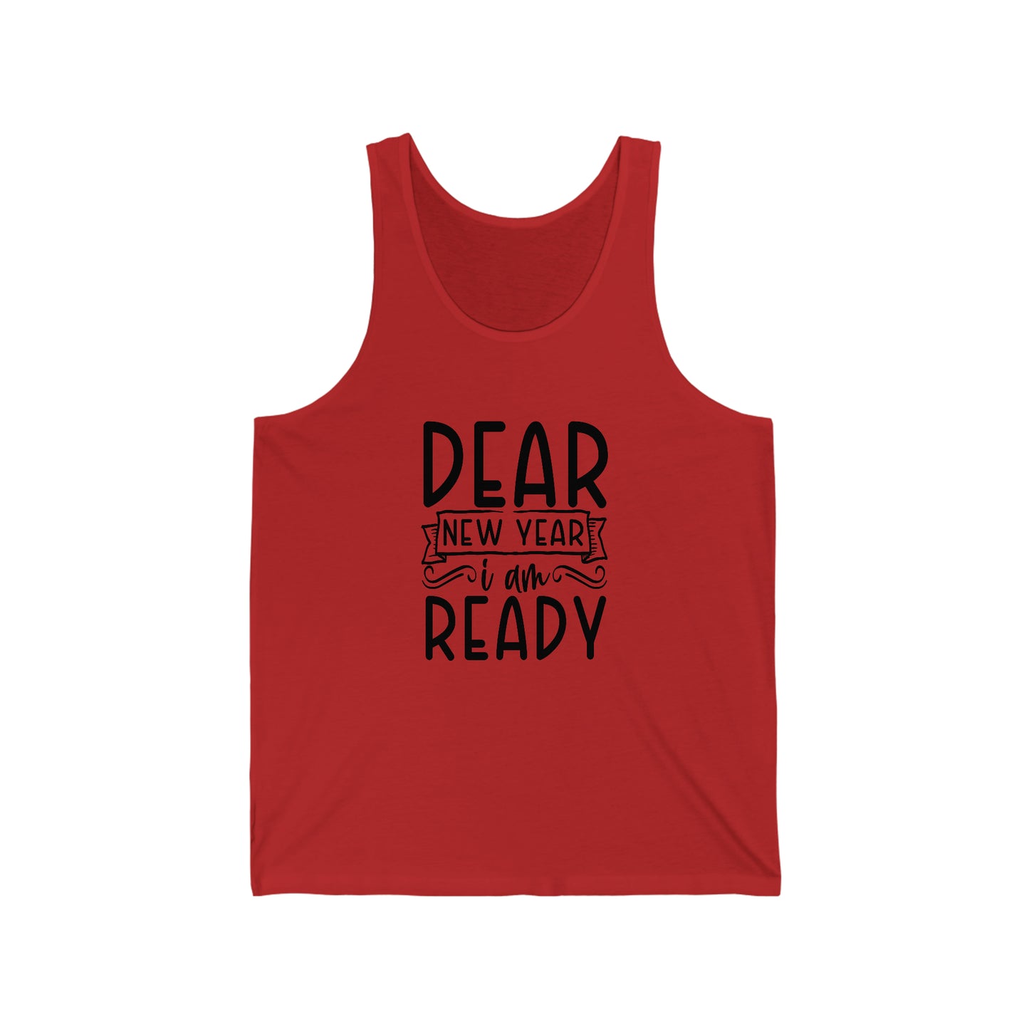 I am Ready Unisex Jersey Tank