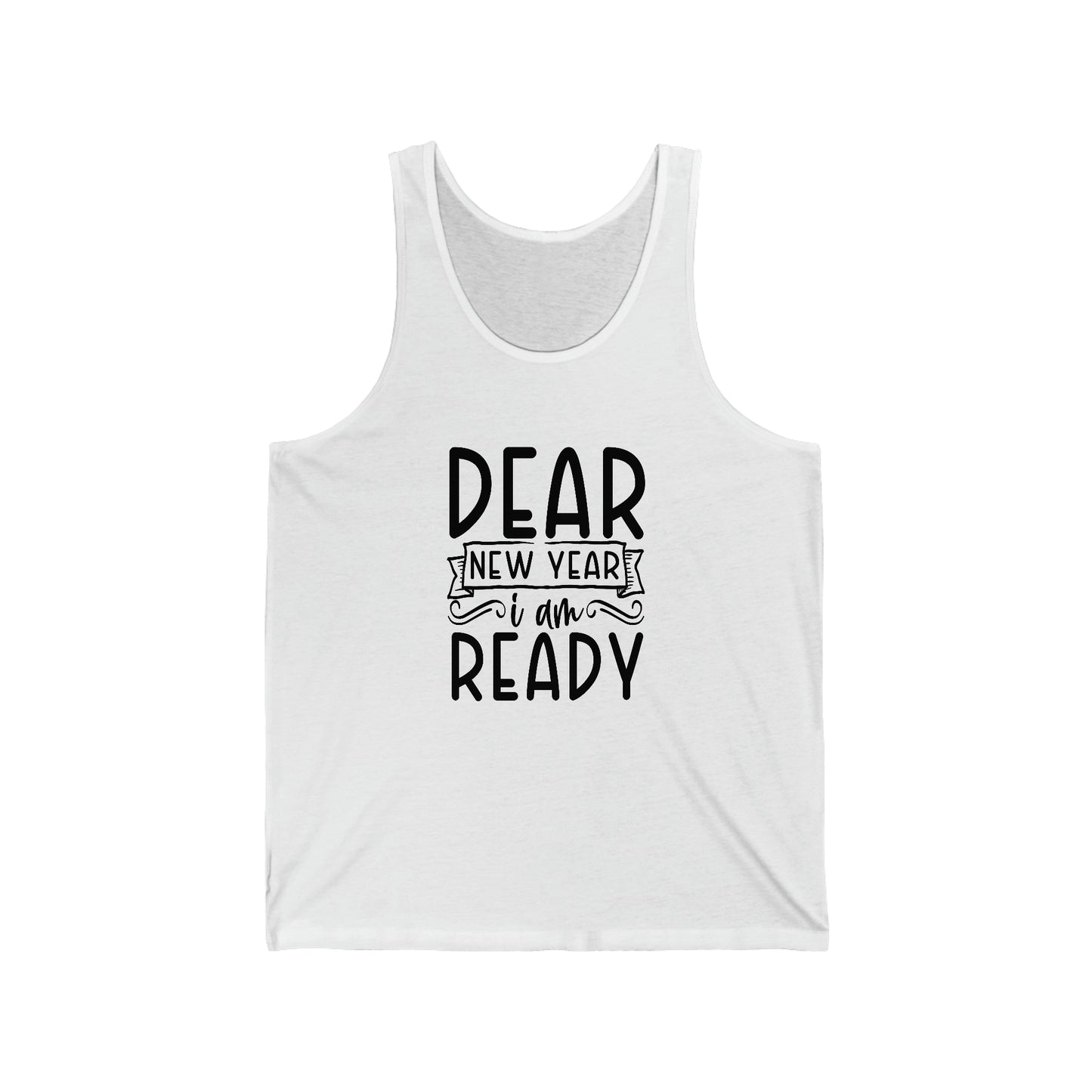 I am Ready Unisex Jersey Tank