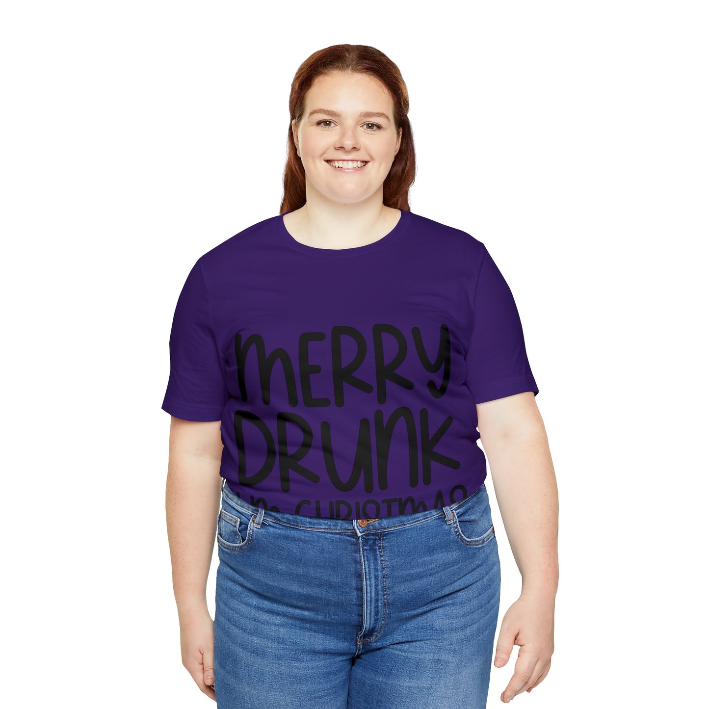 Merry Drunk Unisex Jersey Short Sleeve Tee