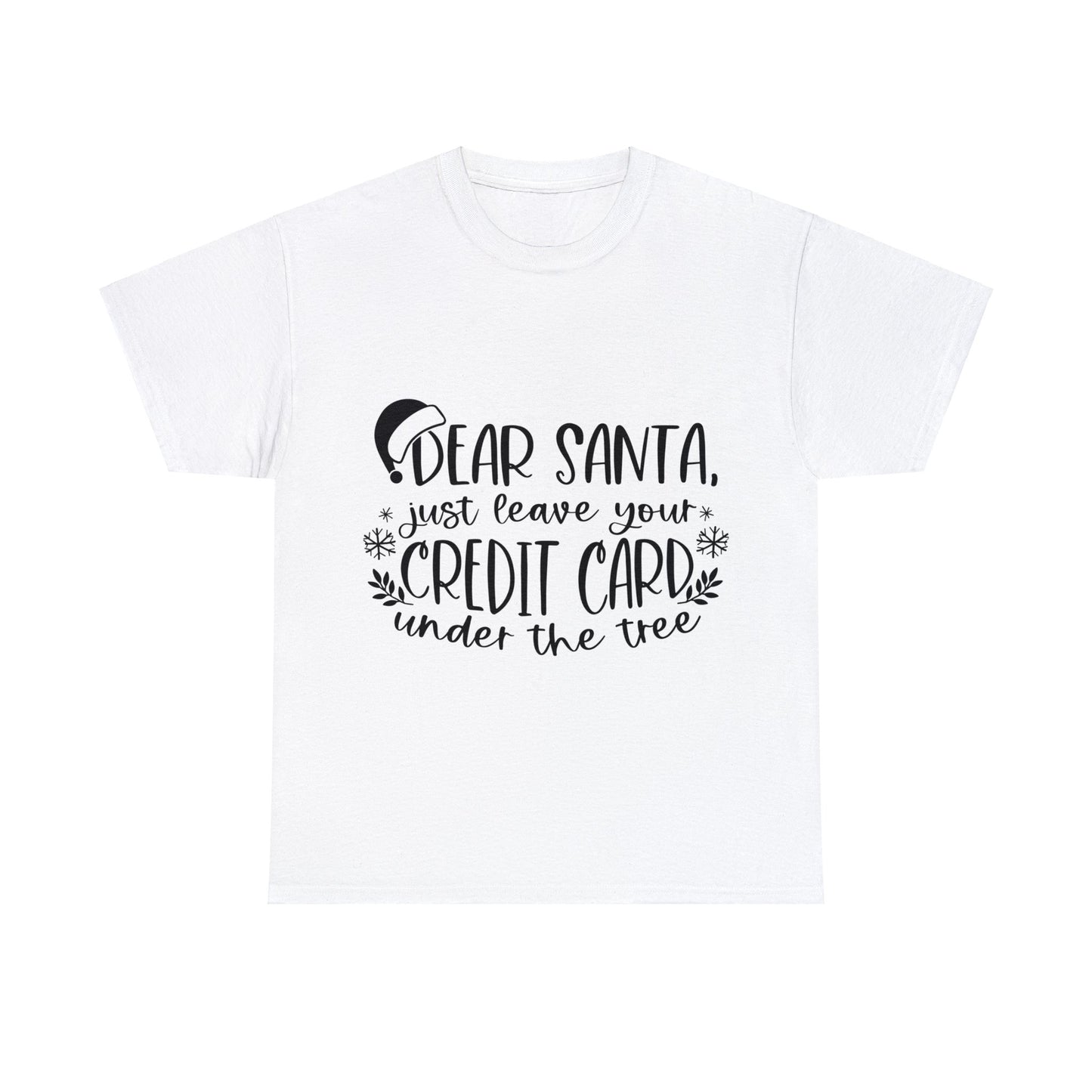 Leave your Credit Card Unisex Heavy Cotton Tee