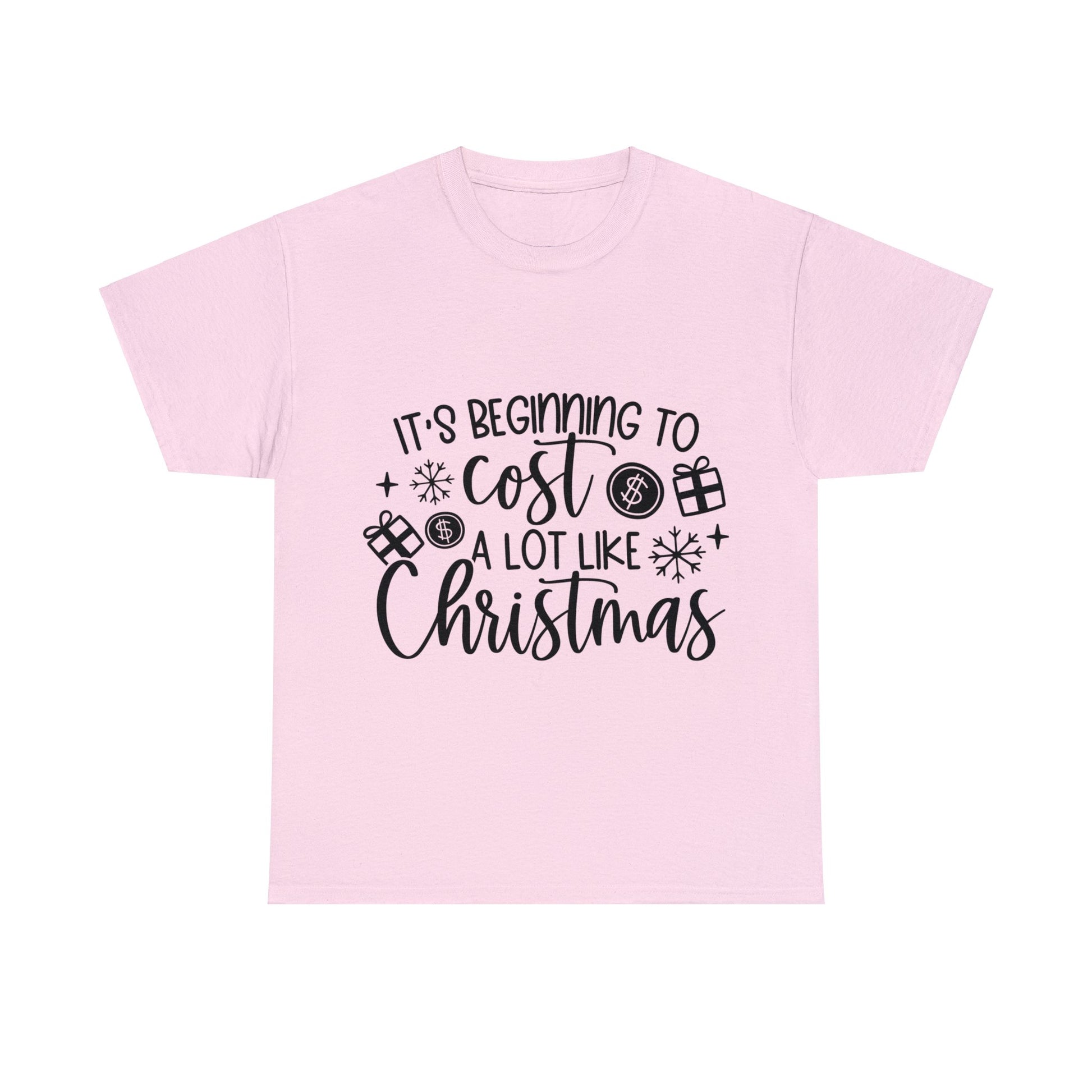 Beginning to Cost a Lot like Christmas Unisex Heavy Cotton Tee image