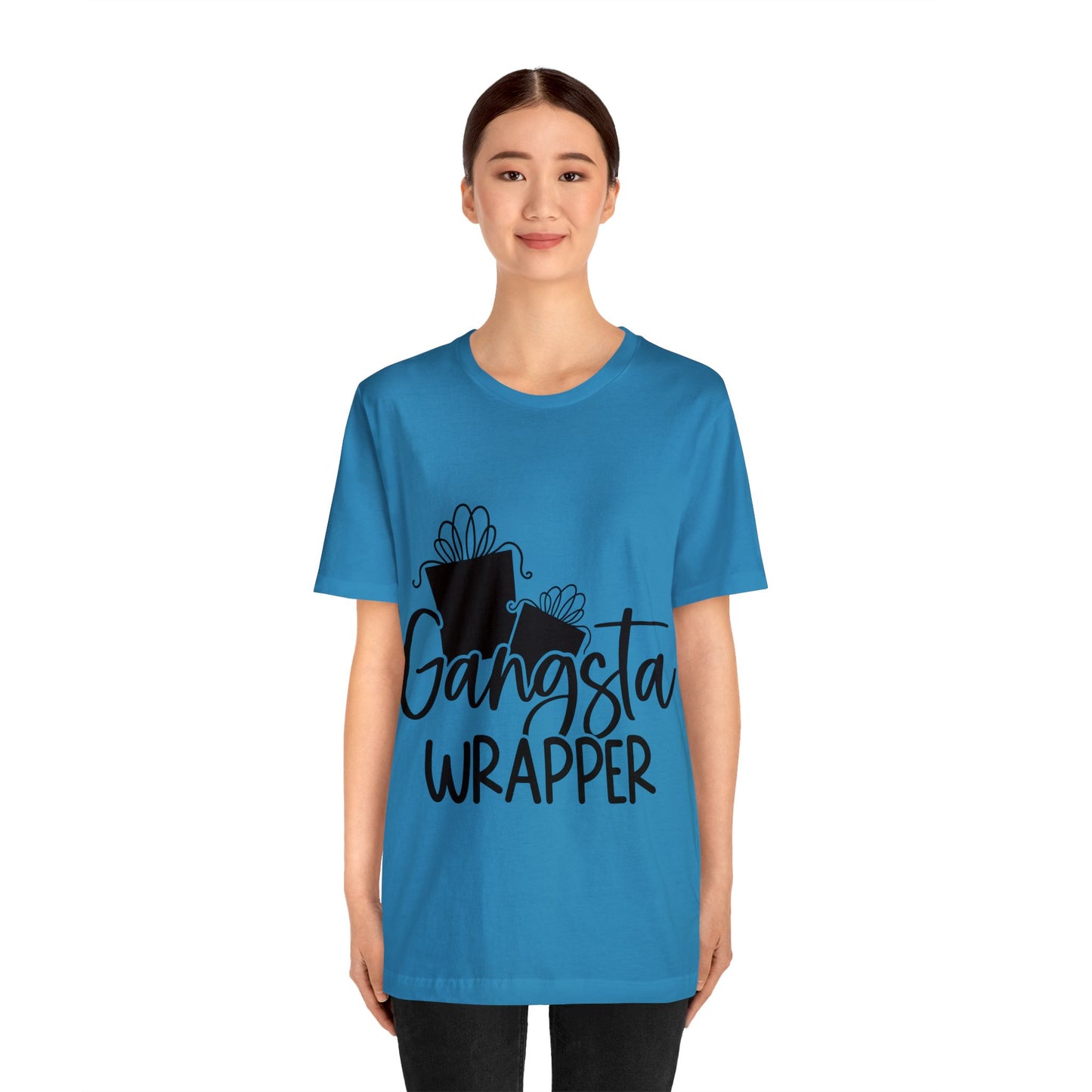 Gangsta Wrapper Unisex Jersey Short Sleeve Tee