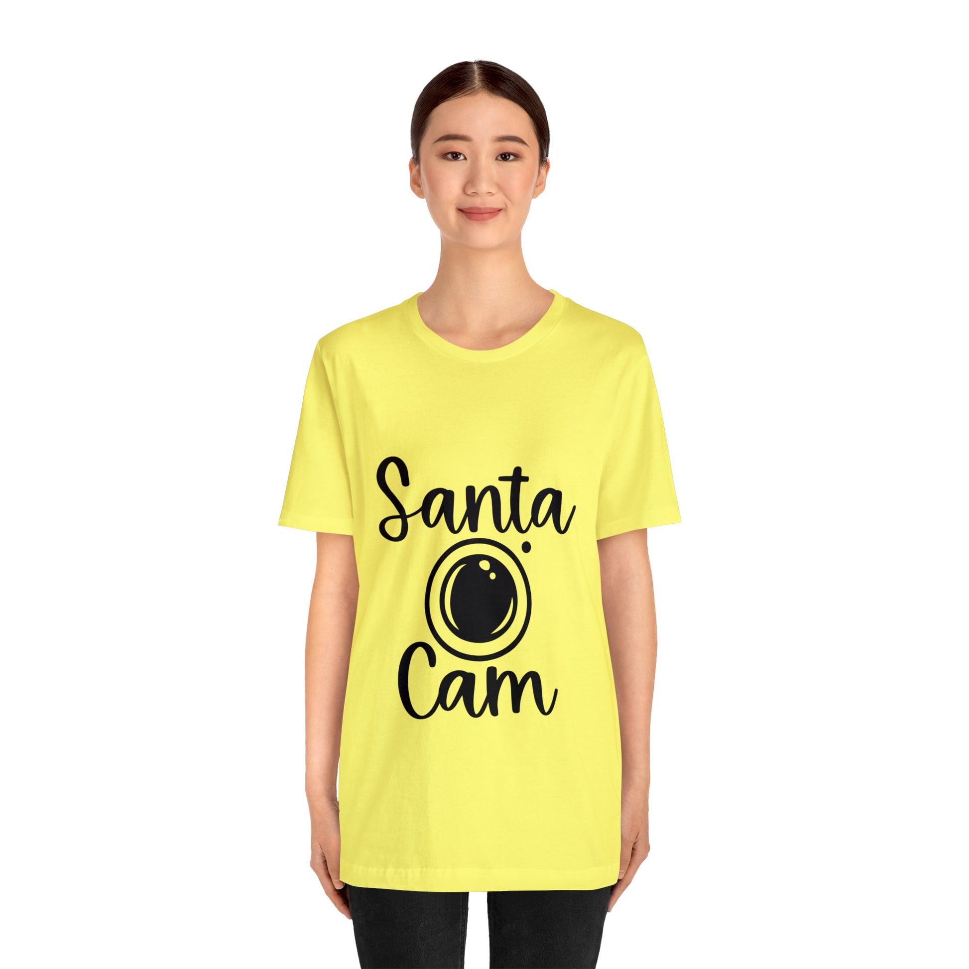 Santa Cam Unisex Jersey Short Sleeve Tee image