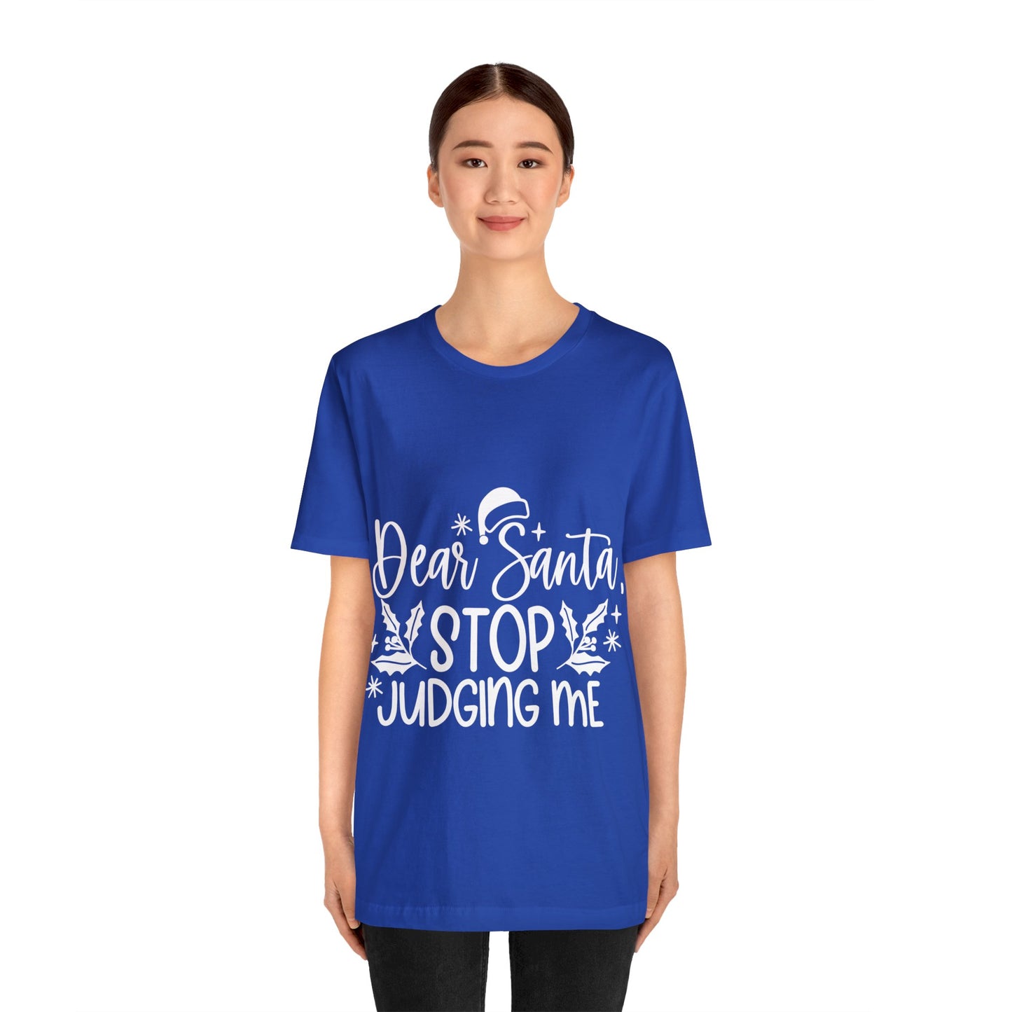 Stop Judging Unisex Jersey Short Sleeve Tee