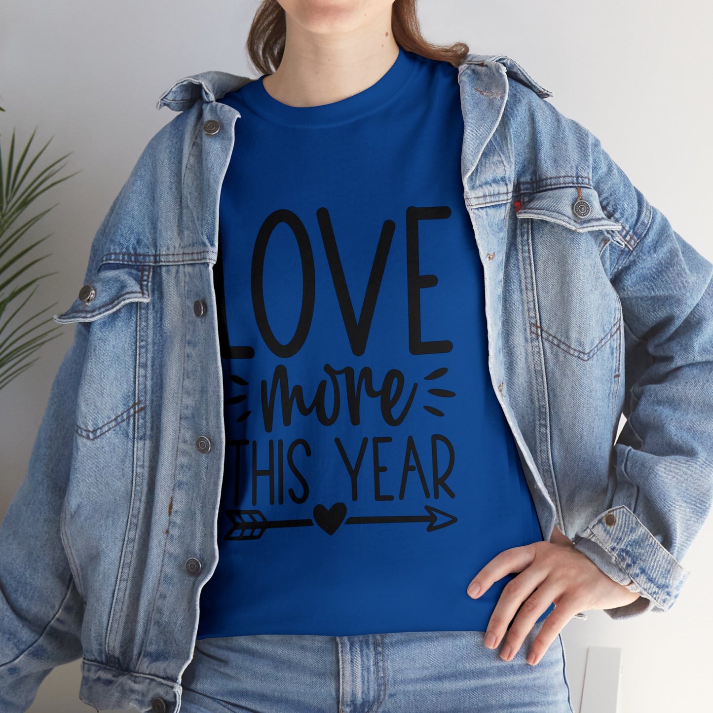 Love More Unisex Heavy Cotton Tee