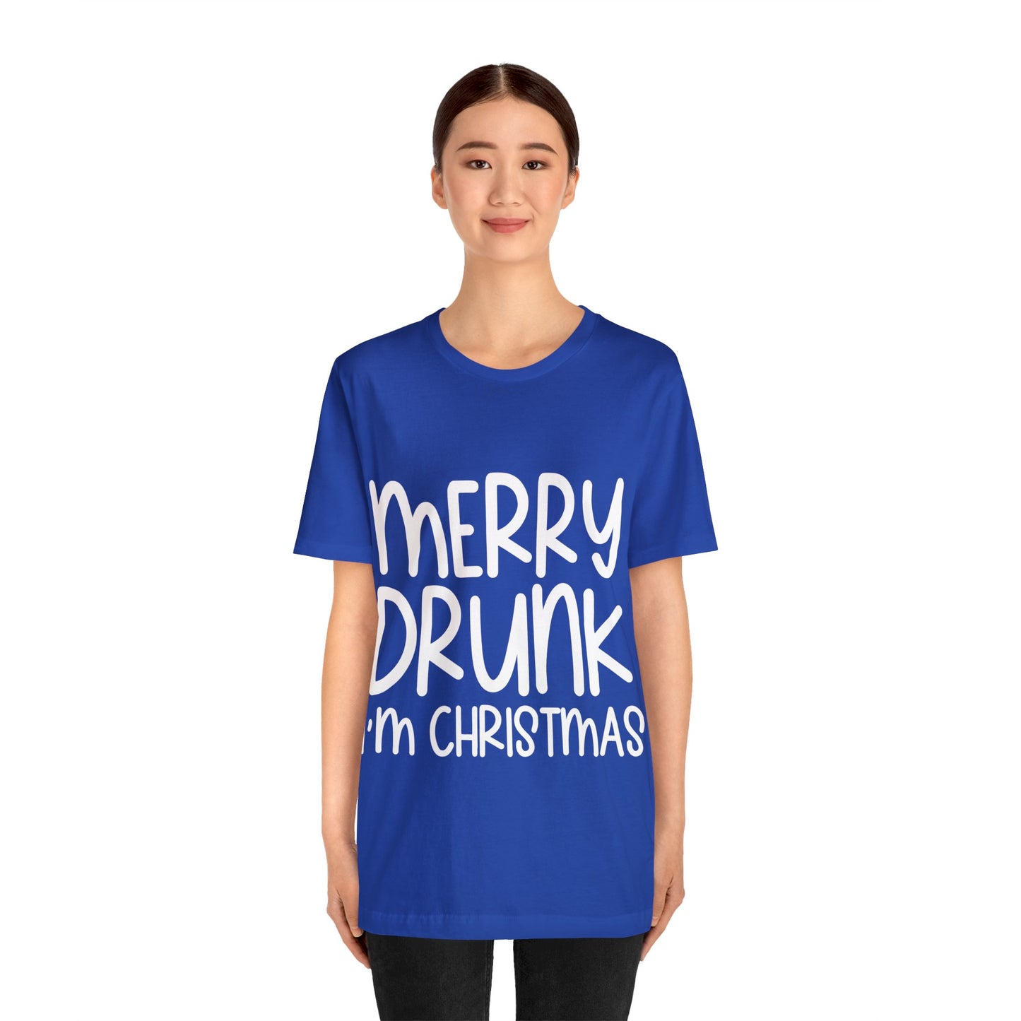 Merry Drunk Unisex Jersey Short Sleeve Tee