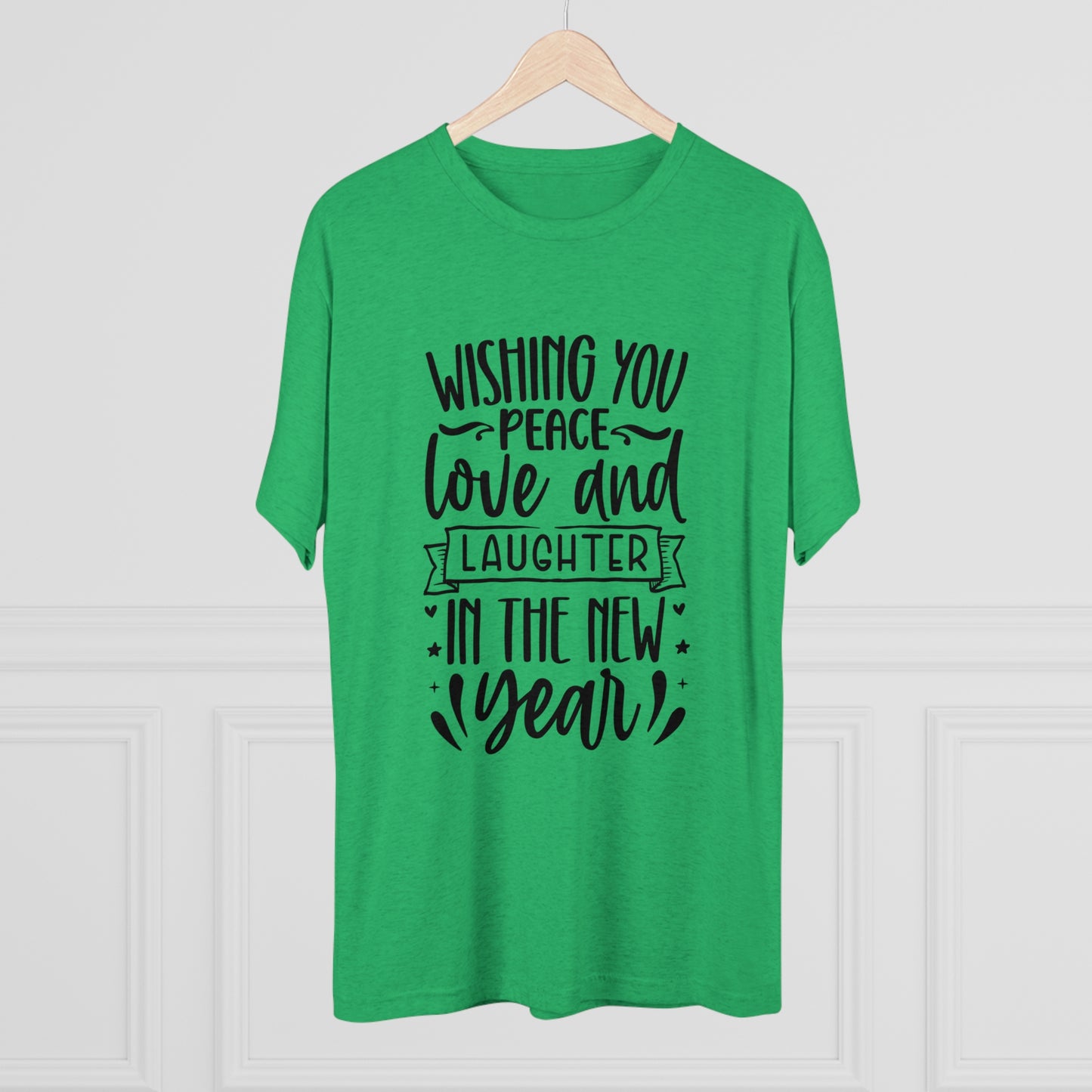 Love & Laughter Unisex Tri-Blend Crew Tee