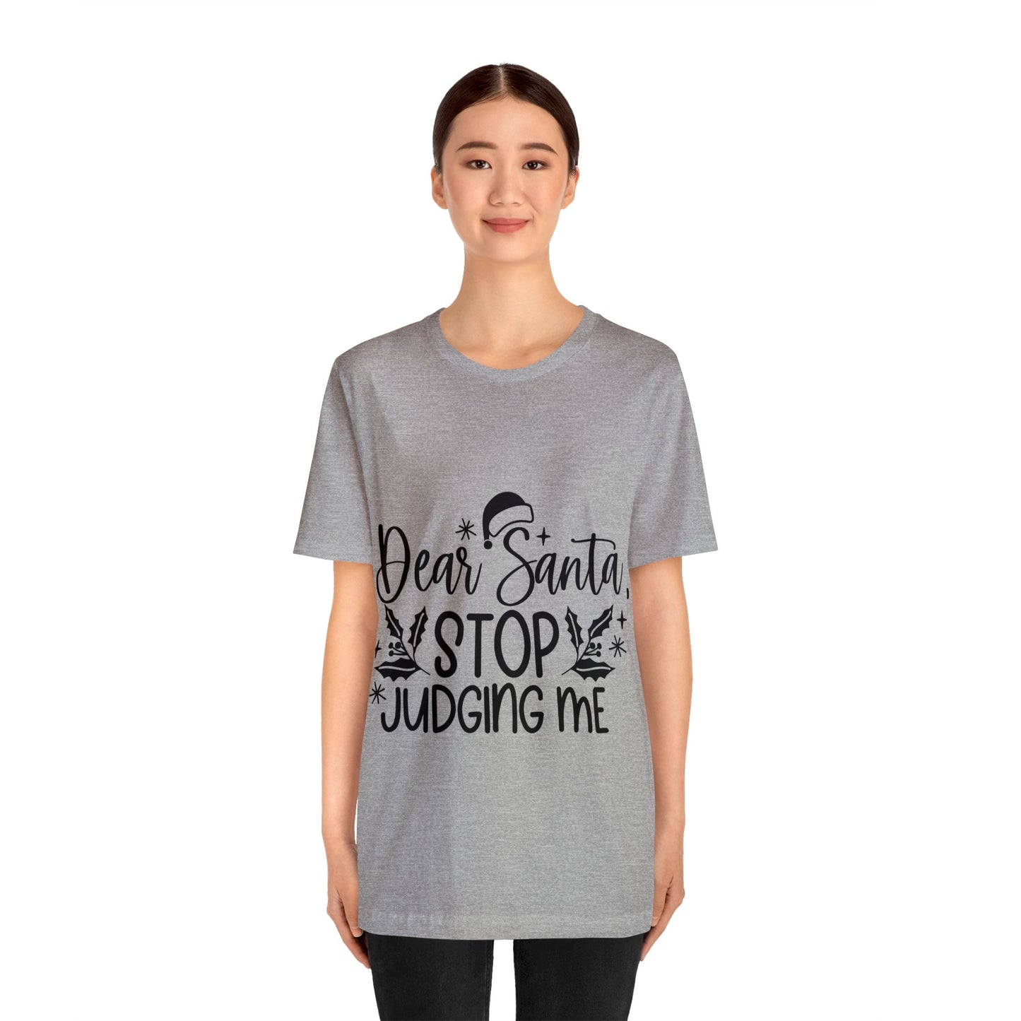 Stop Judging Unisex Jersey Short Sleeve Tee