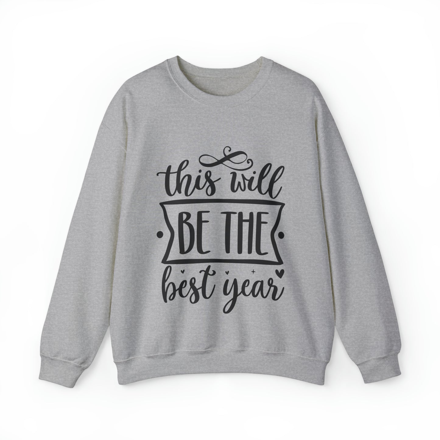 The Best Year Unisex Heavy Blend™ Crewneck Sweatshirt