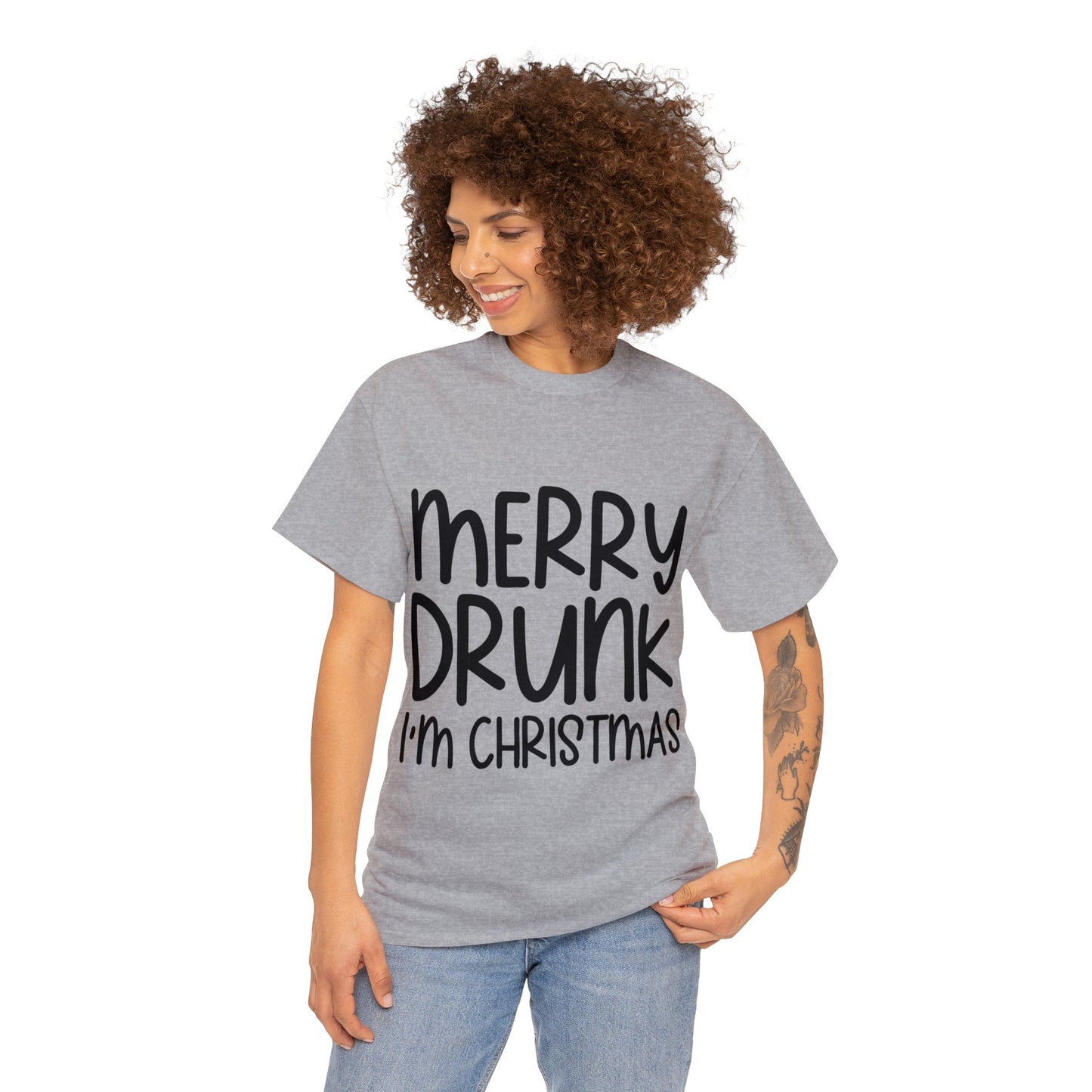 Merry Drunk Unisex Heavy Cotton Tee