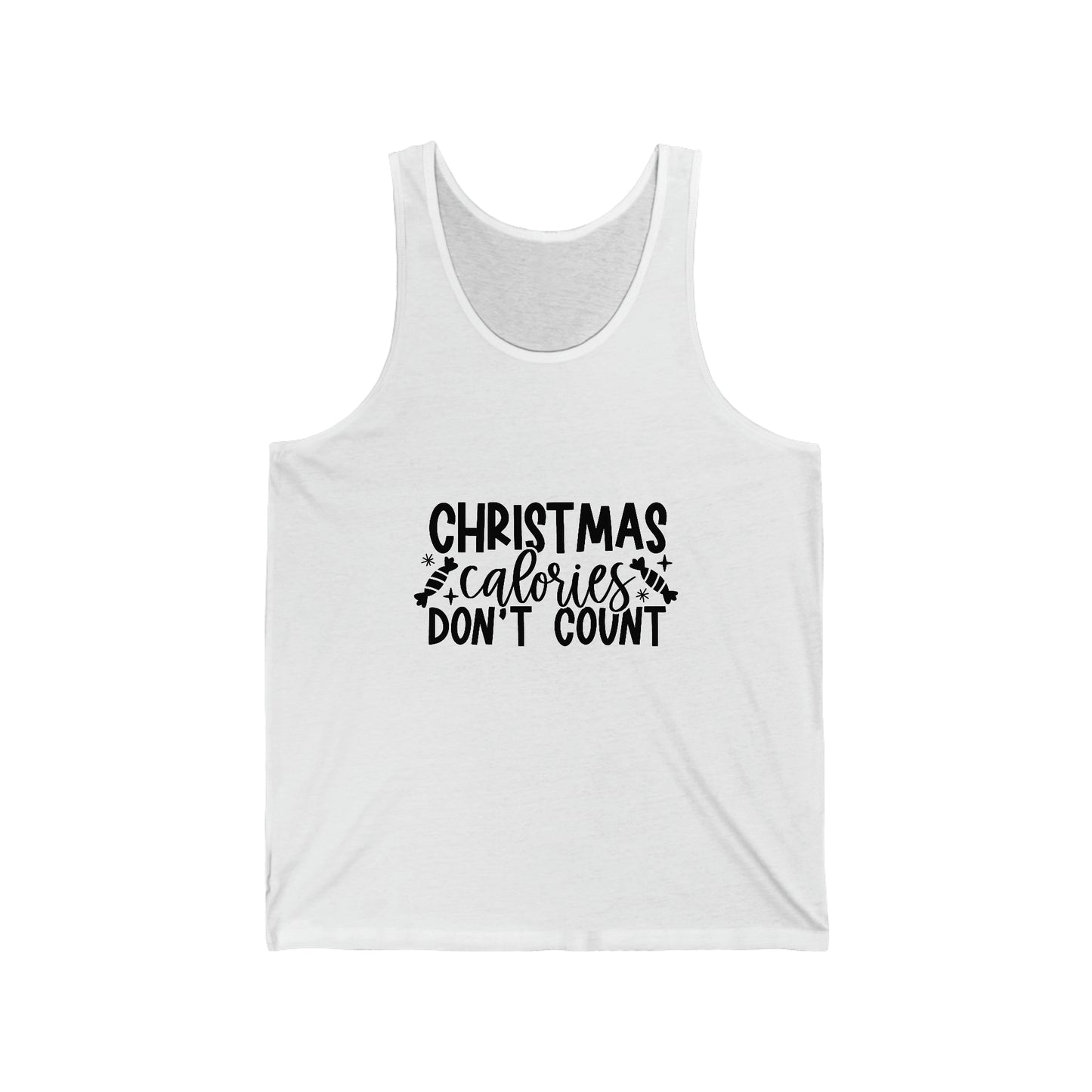 Calories Dont Count Unisex Jersey Tank