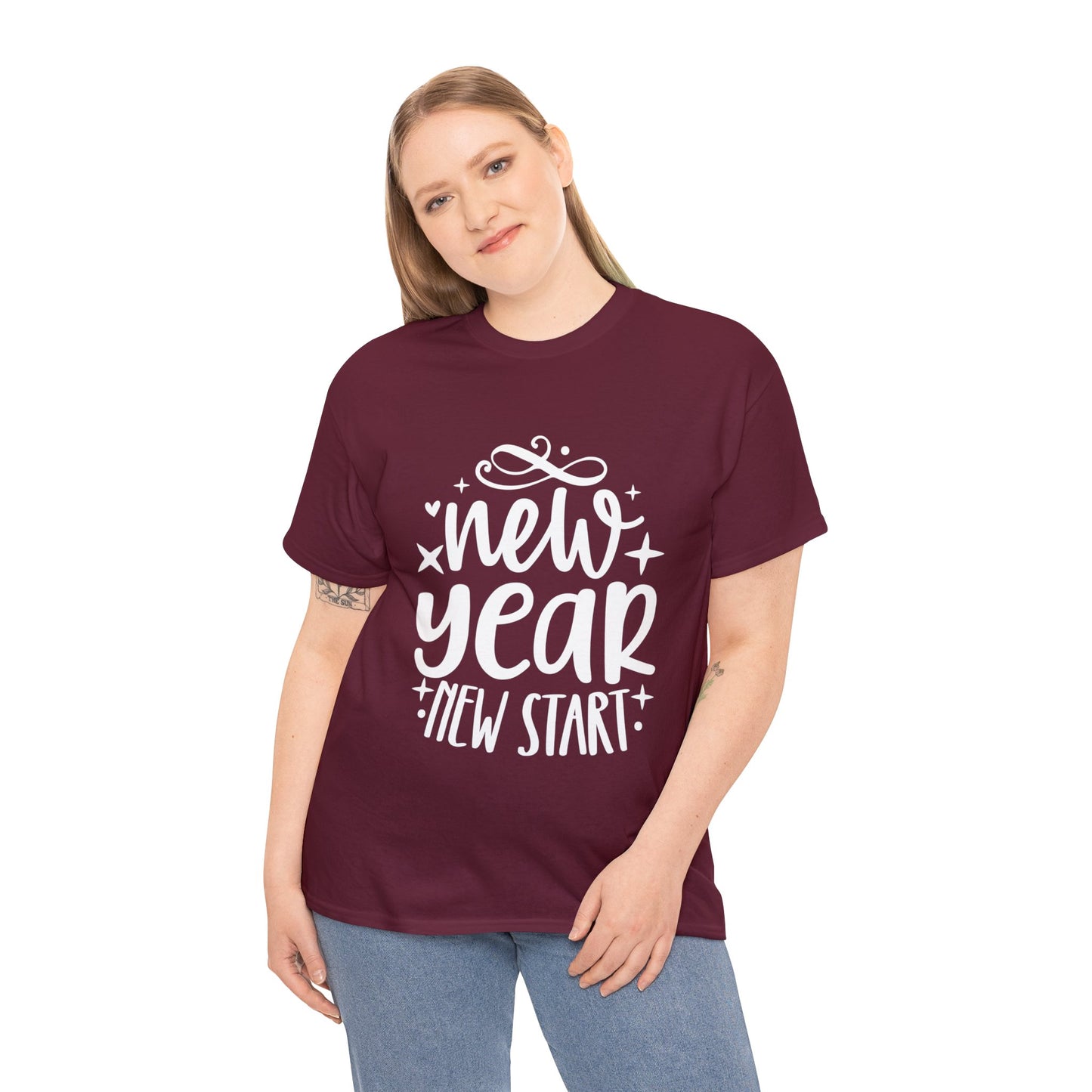 New Start Unisex Heavy Cotton Tee