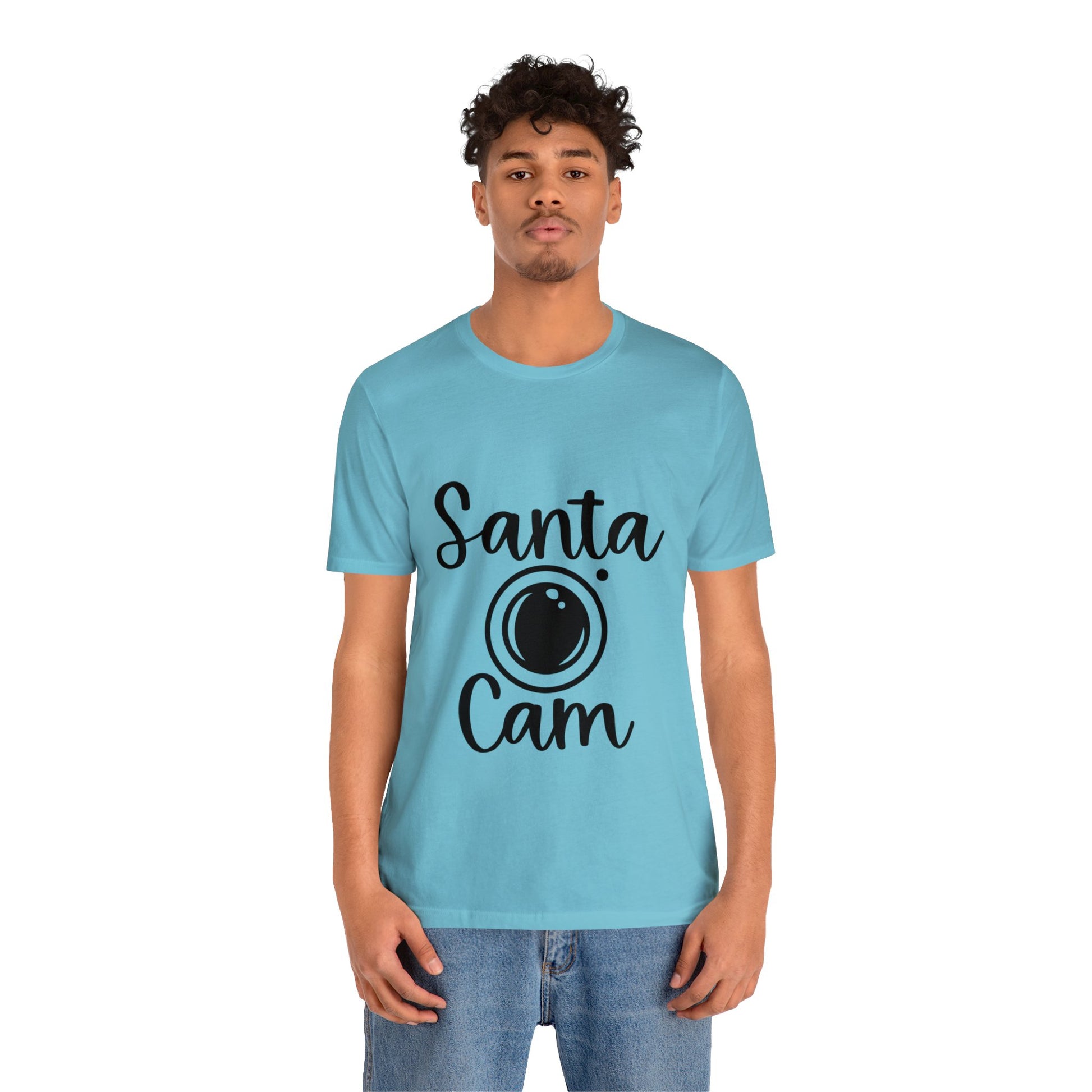 Santa Cam Unisex Jersey Short Sleeve Tee image