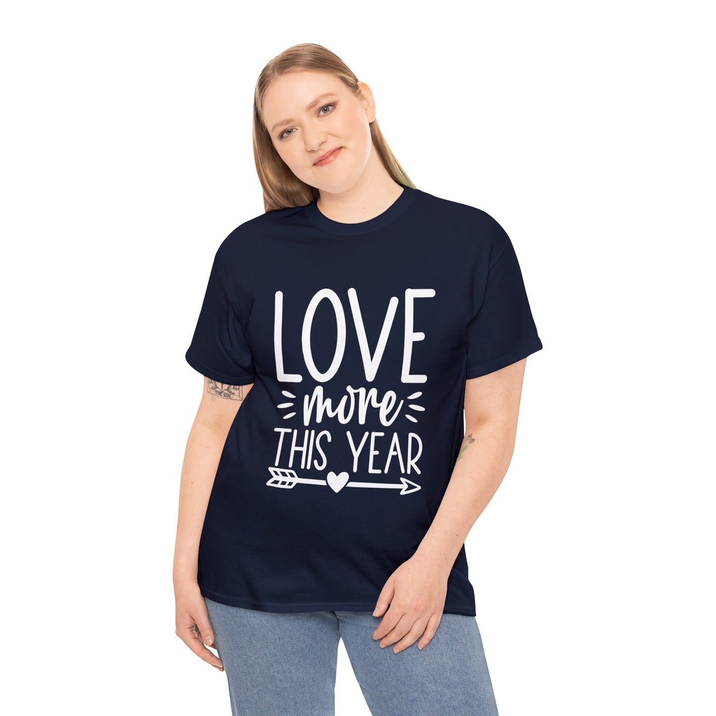 Love More Unisex Heavy Cotton Tee