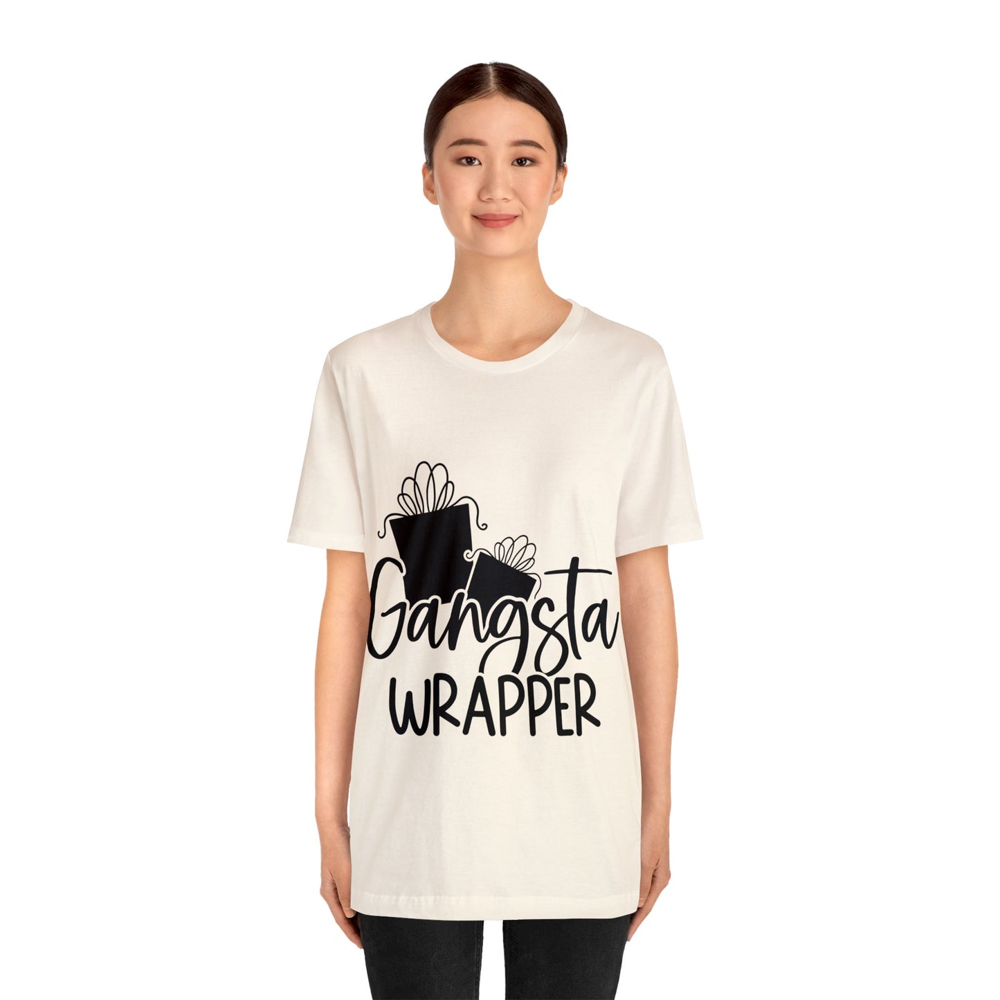 Gangsta Wrapper Unisex Jersey Short Sleeve Tee