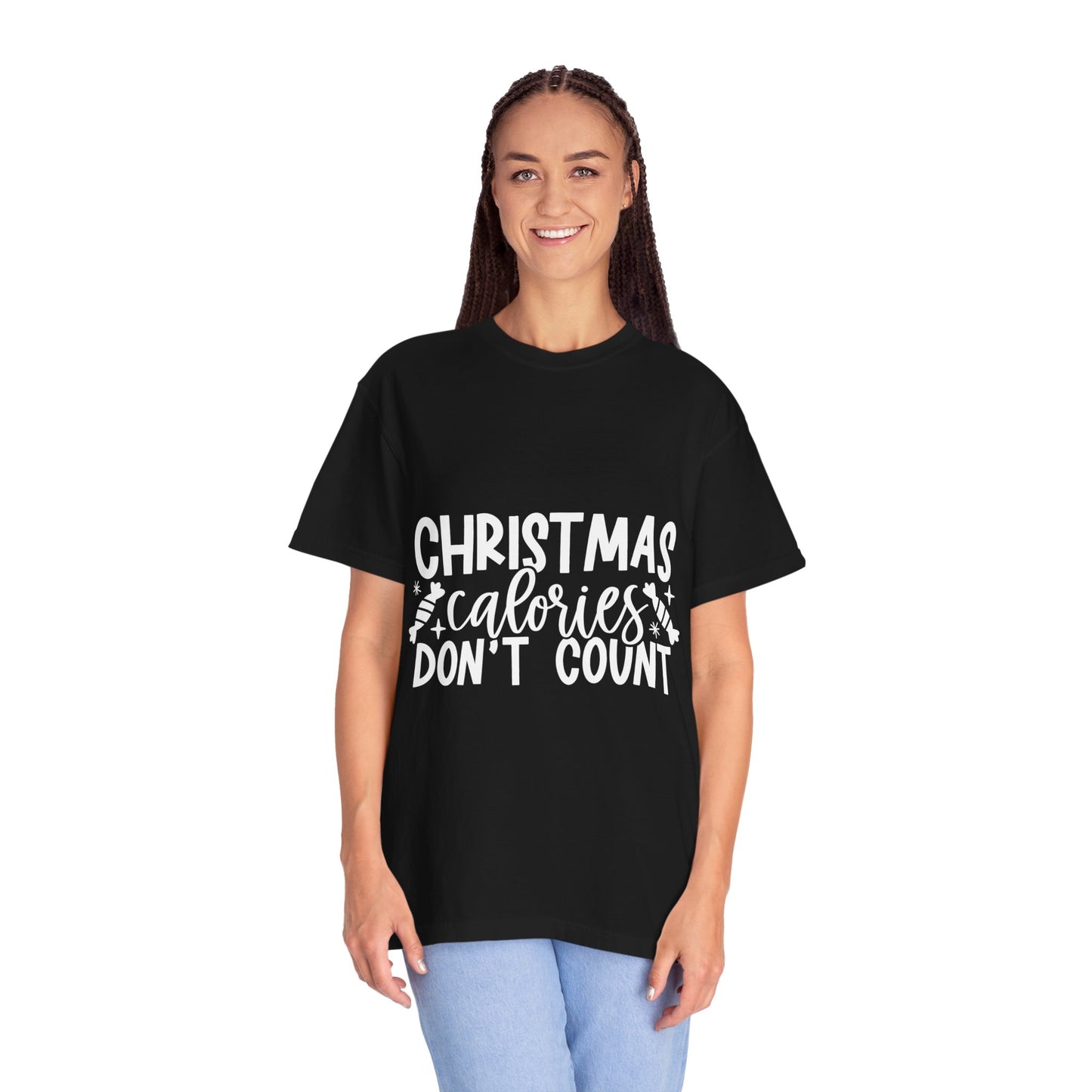 Calories Dont Count Unisex Garment-Dyed T-shirt