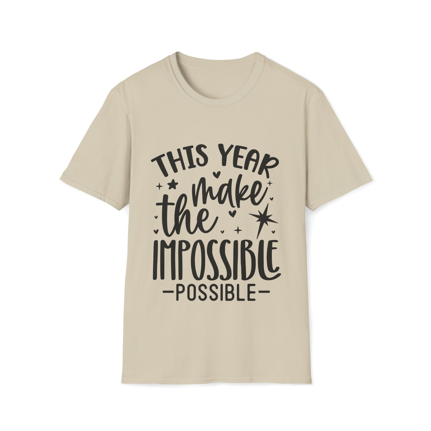 Impossible Possible Unisex Softstyle T-Shirt