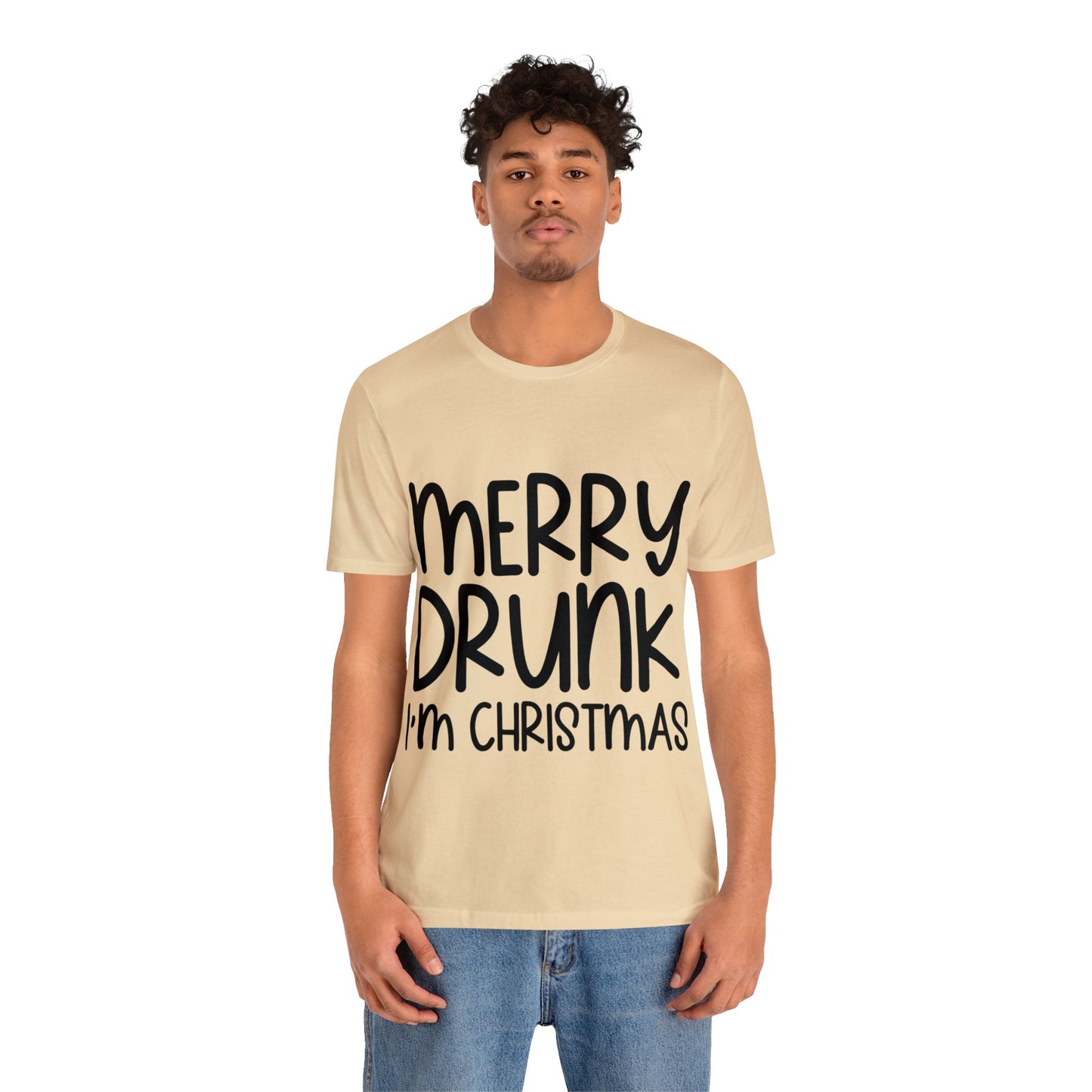 Merry Drunk Unisex Jersey Short Sleeve Tee