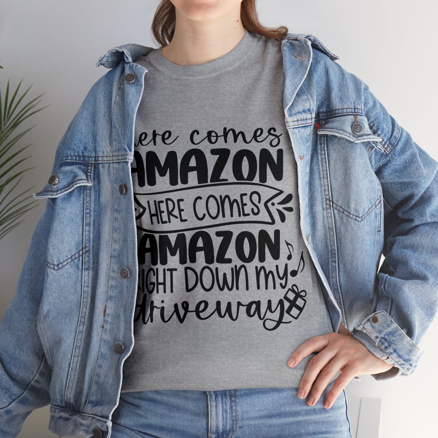 Amazon Driveway Unisex Heavy Cotton Tee