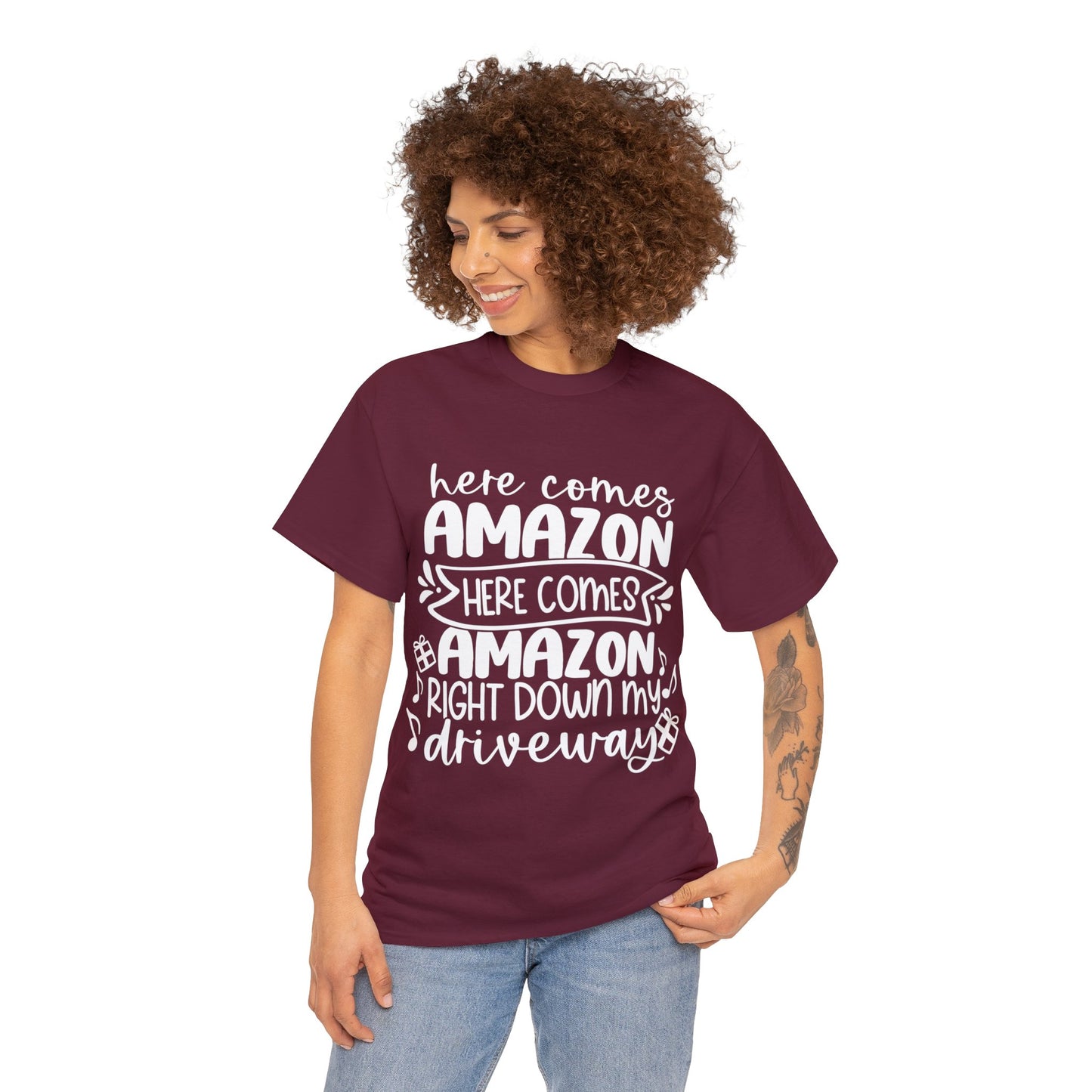 Amazon Driveway Unisex Heavy Cotton Tee