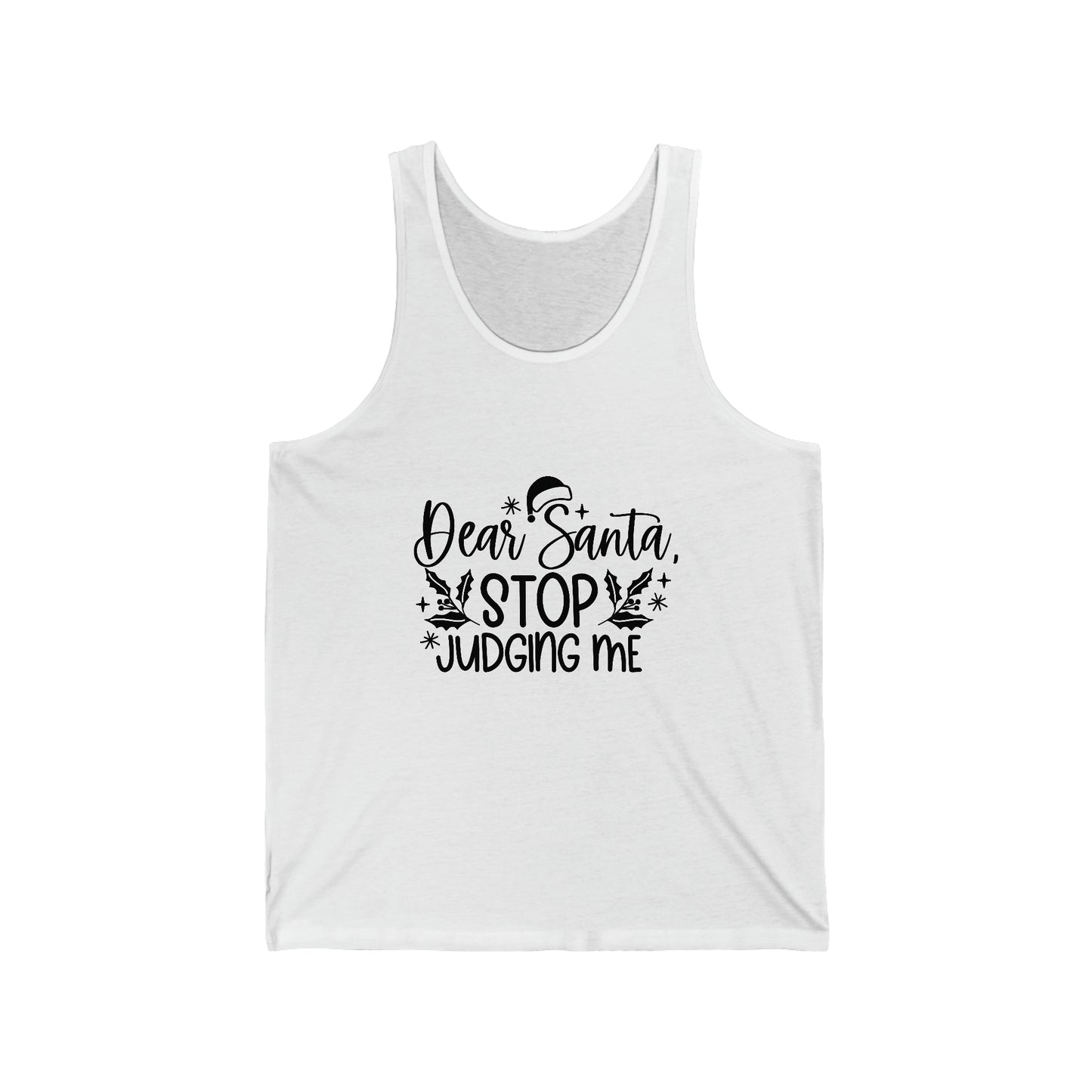 Stop Judging Unisex Jersey Tank