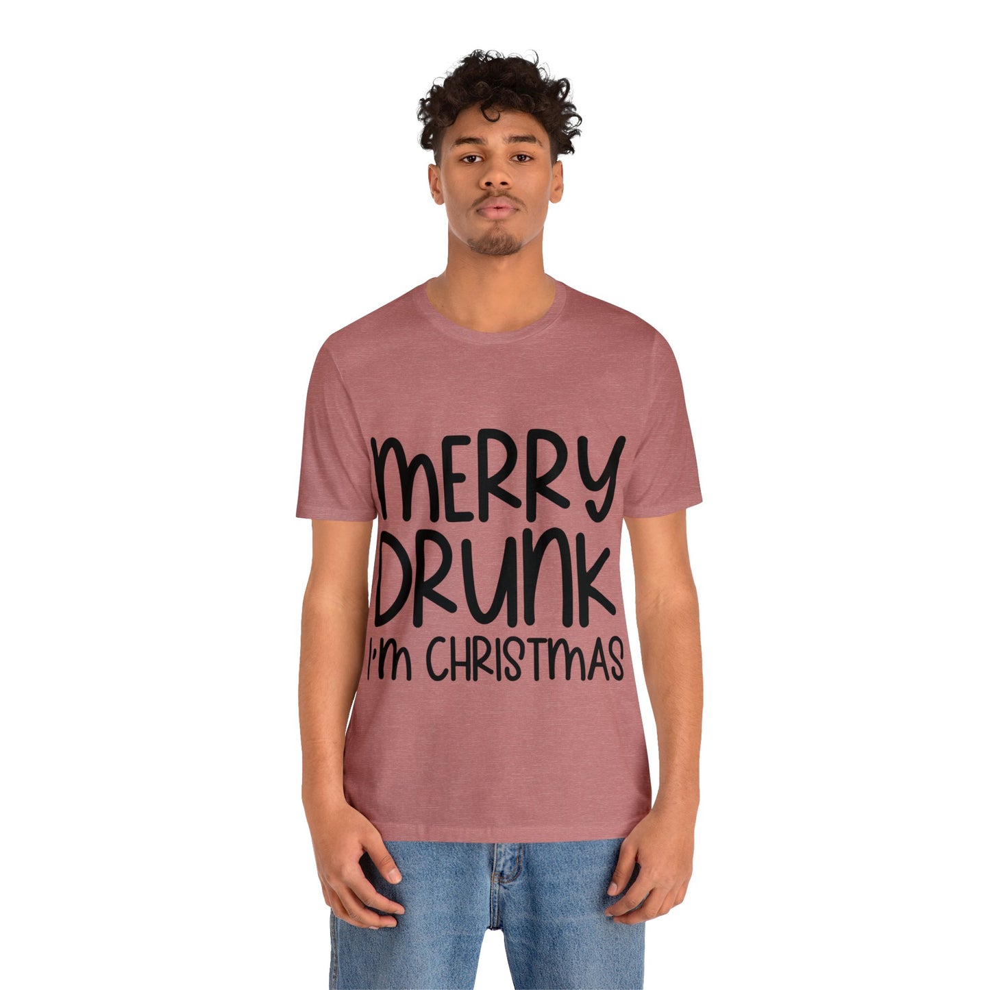 Merry Drunk Unisex Jersey Short Sleeve Tee