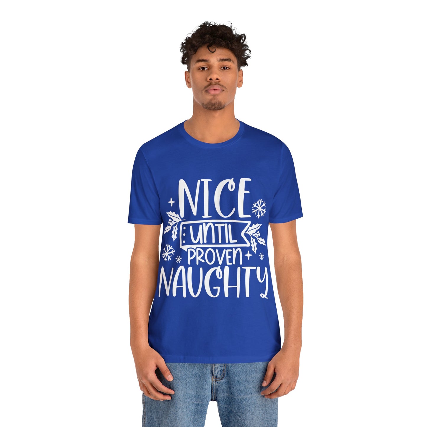 Nice & Naughty Unisex Jersey Short Sleeve Tee