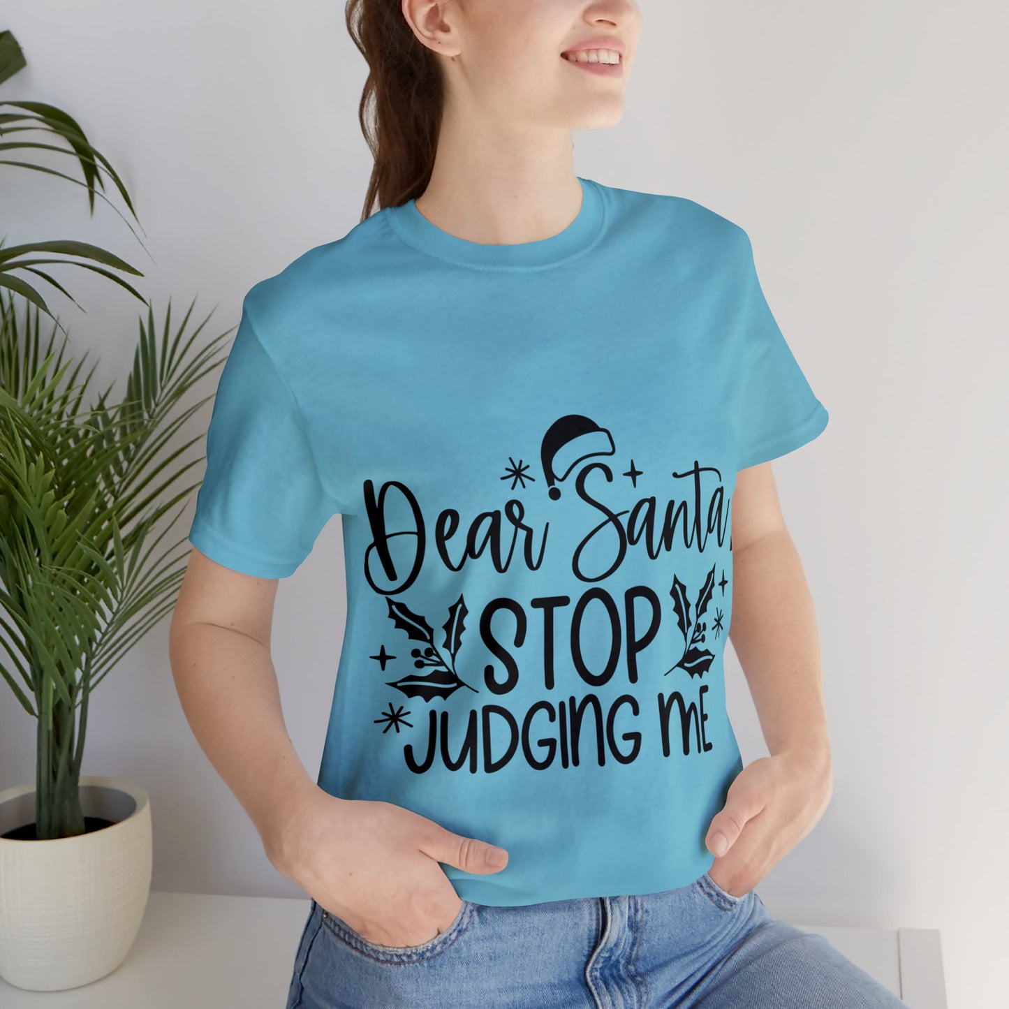 Stop Judging Unisex Jersey Short Sleeve Tee