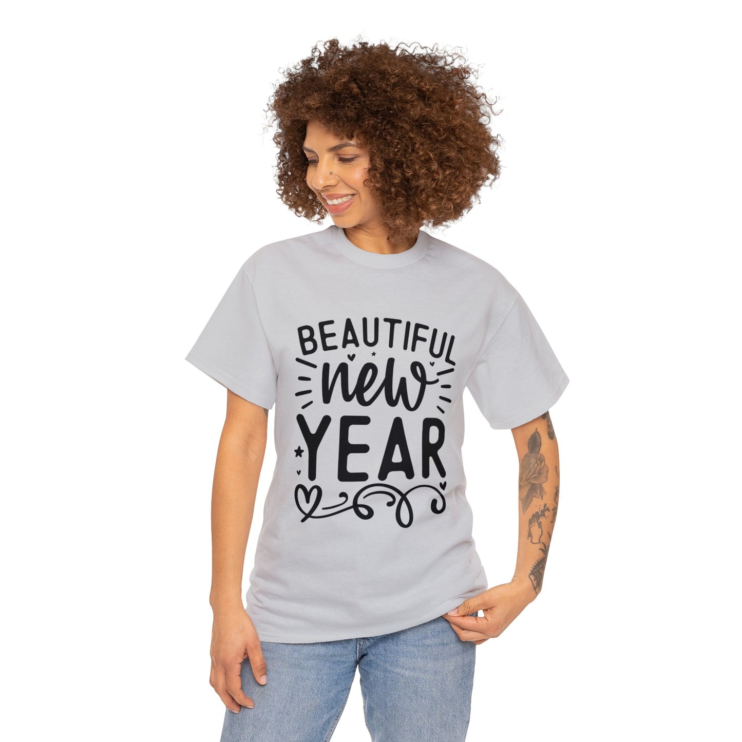 Blessed New Year Unisex Heavy Cotton Tee