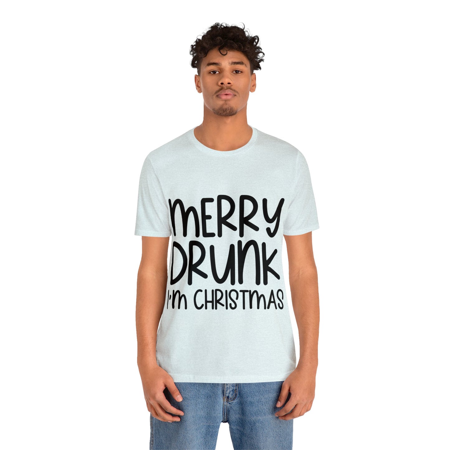 Merry Drunk Unisex Jersey Short Sleeve Tee