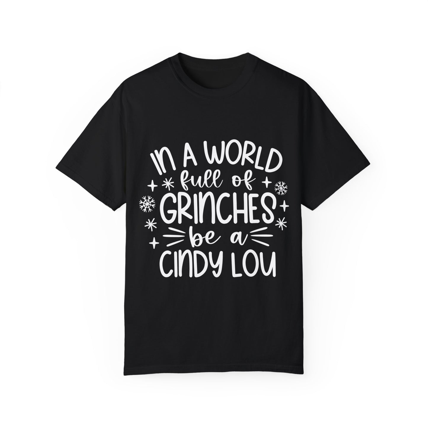 World of Grinches Unisex Garment-Dyed T-shirt