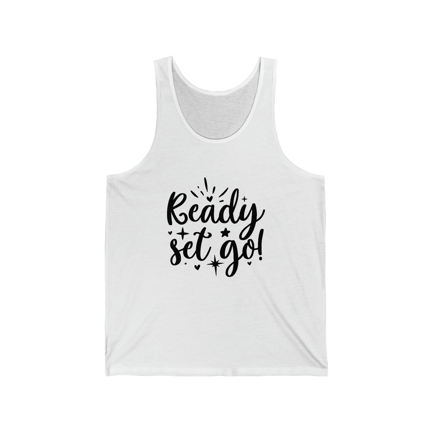 Ready Set Go Unisex Jersey Tank