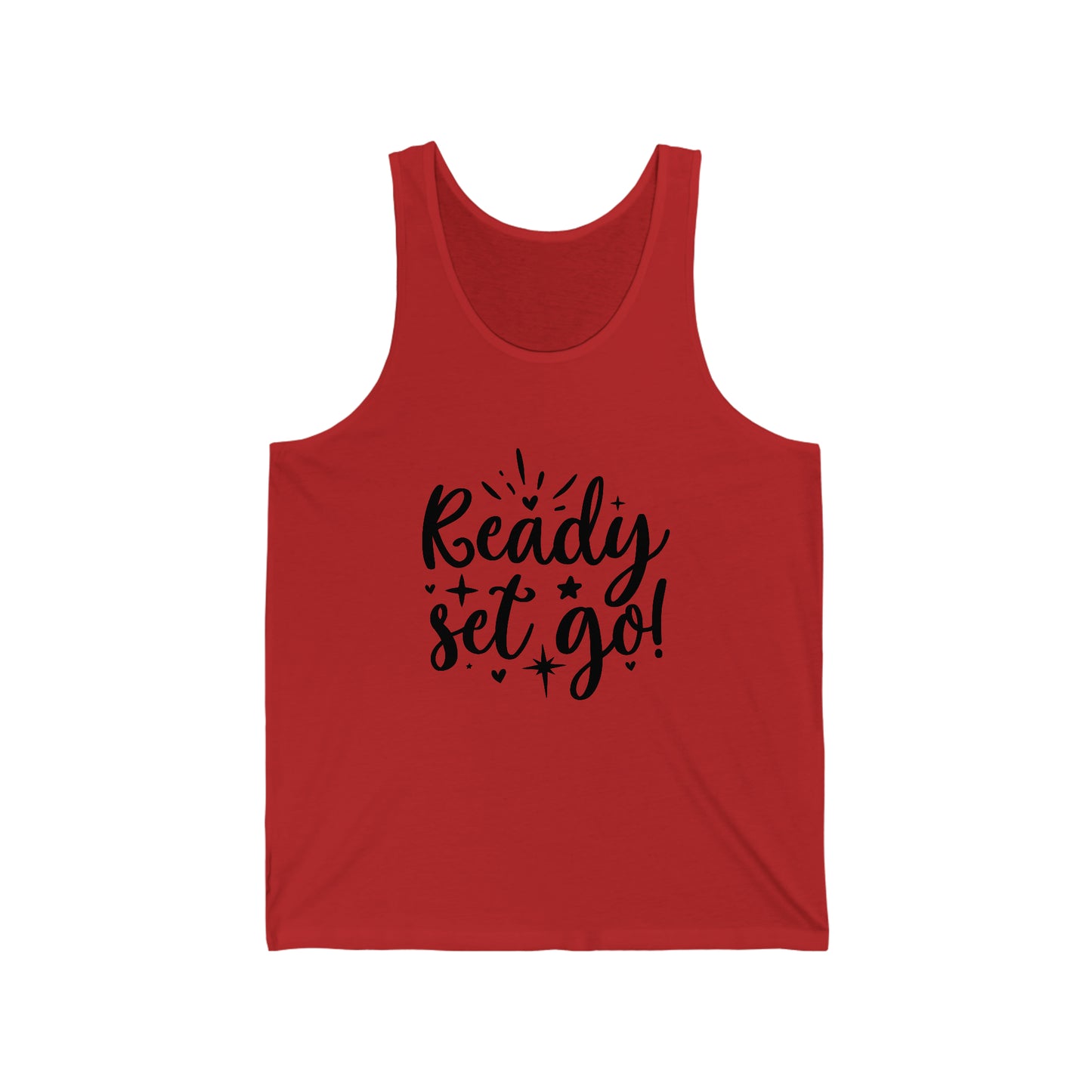 Ready Set Go Unisex Jersey Tank