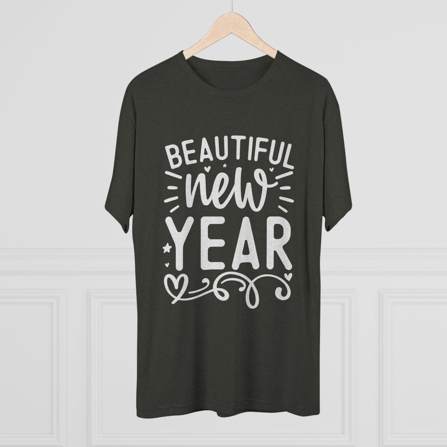 Beautiful New Year Unisex Tri-Blend Crew Tee