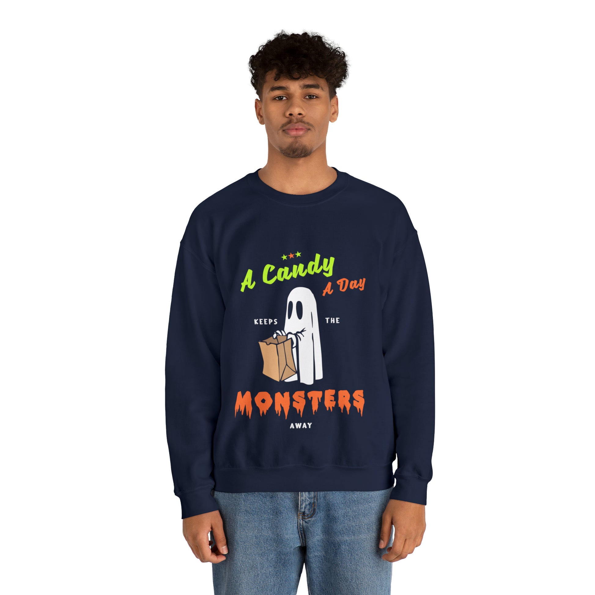 Halloween Crewneck Sweatshirt image