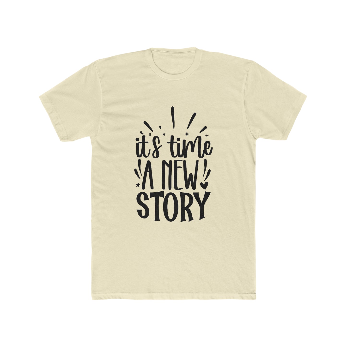 New Story Men's Cotton Crew Tee