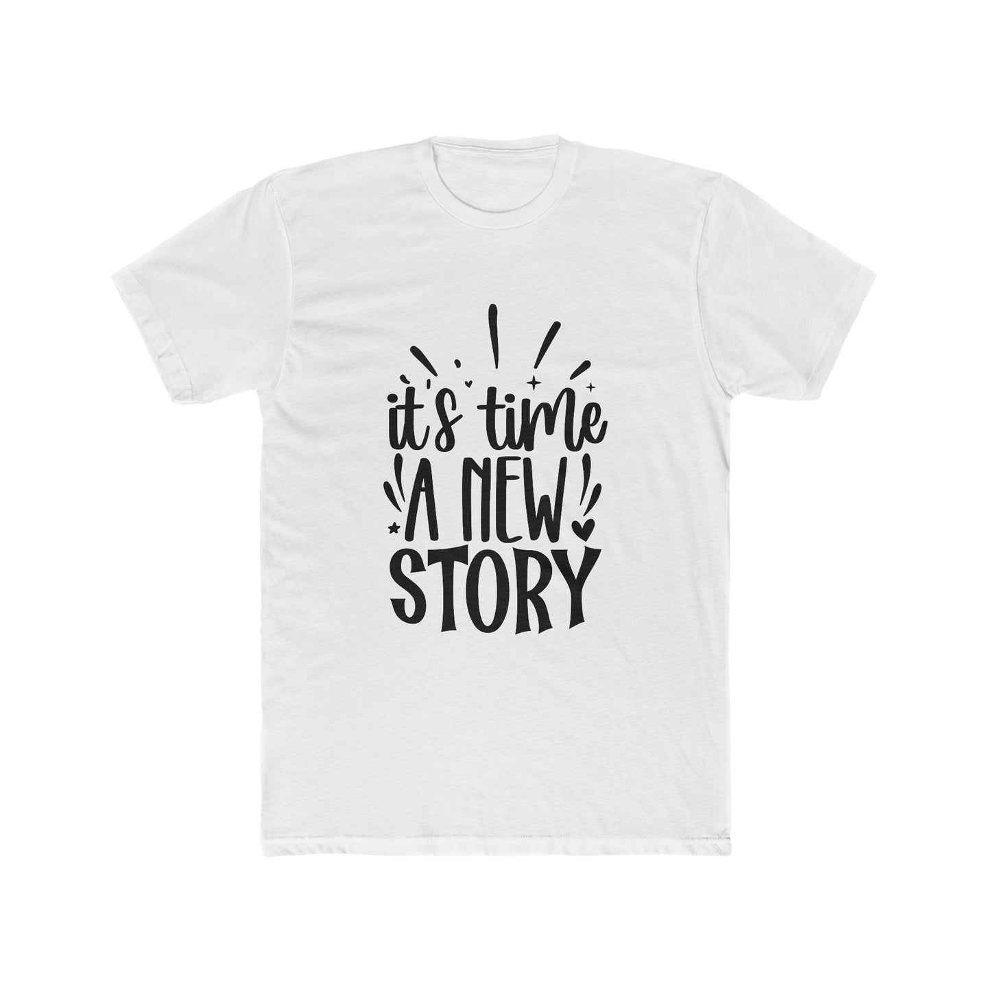 New Story Men's Cotton Crew Tee