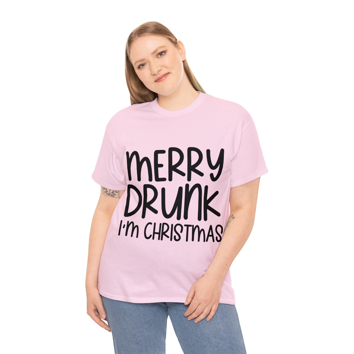 Merry Drunk Unisex Heavy Cotton Tee