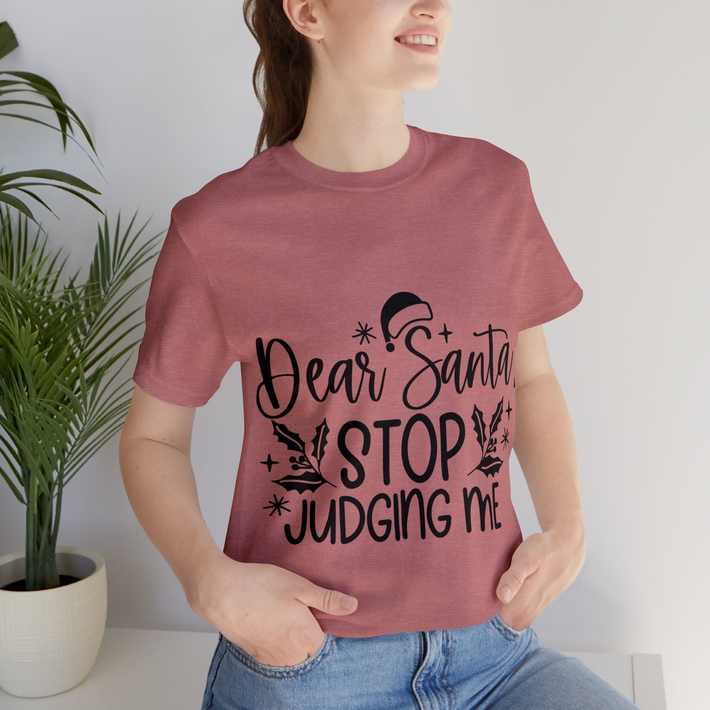 Stop Judging Unisex Jersey Short Sleeve Tee