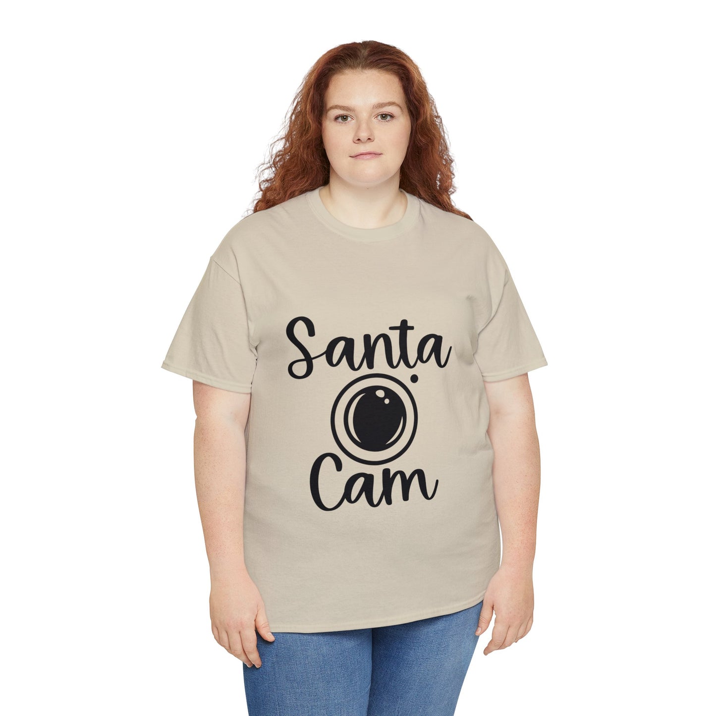 Santa Cam Unisex Heavy Cotton Tee image