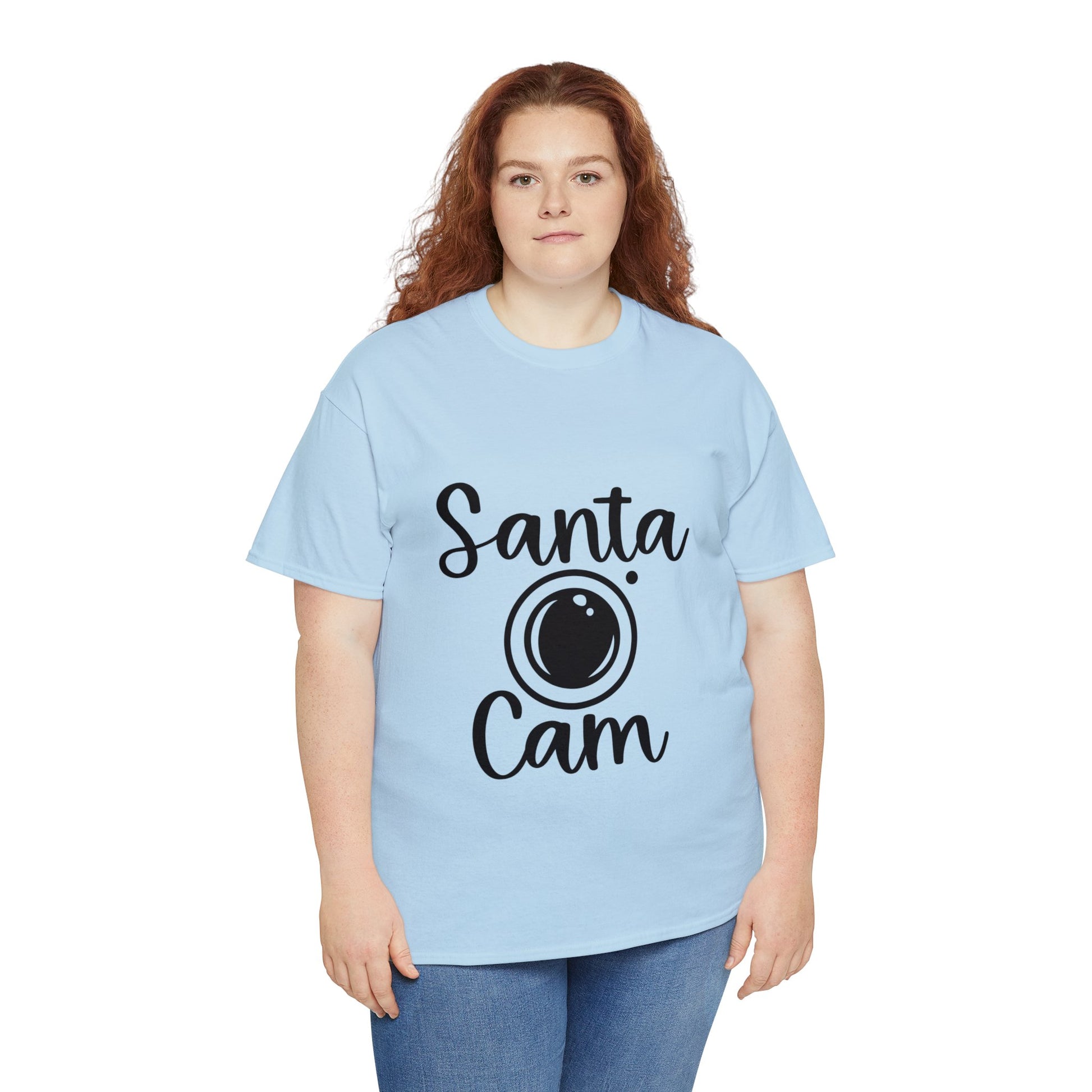 Santa Cam Unisex Heavy Cotton Tee image